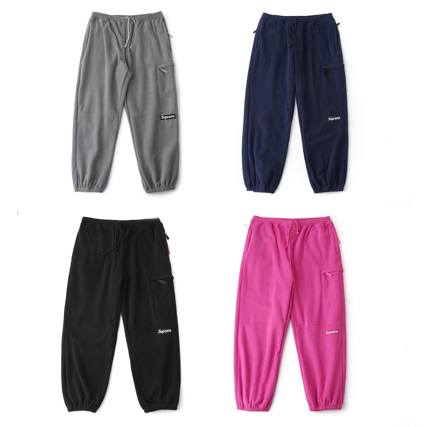 Supreme Polartec Pant 'Black' (SUP-FW22-777）