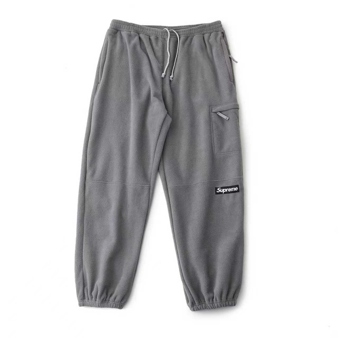 Supreme Polartec Pant 'Black' (SUP-FW22-777）
