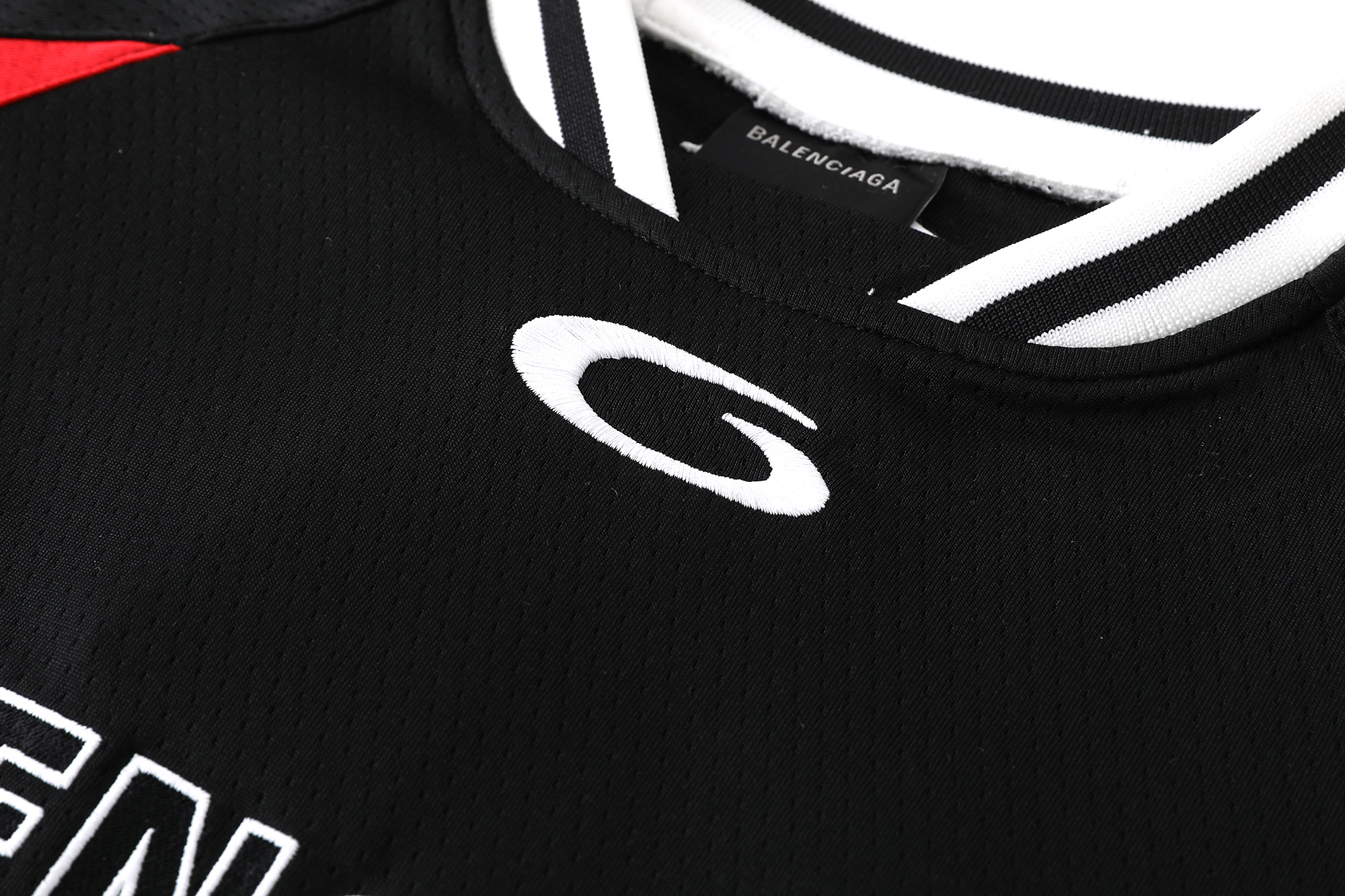 Balenciaga | NBA Collaboration Oversized Long-Sleeve T-Shirt(864877TTVW11060）