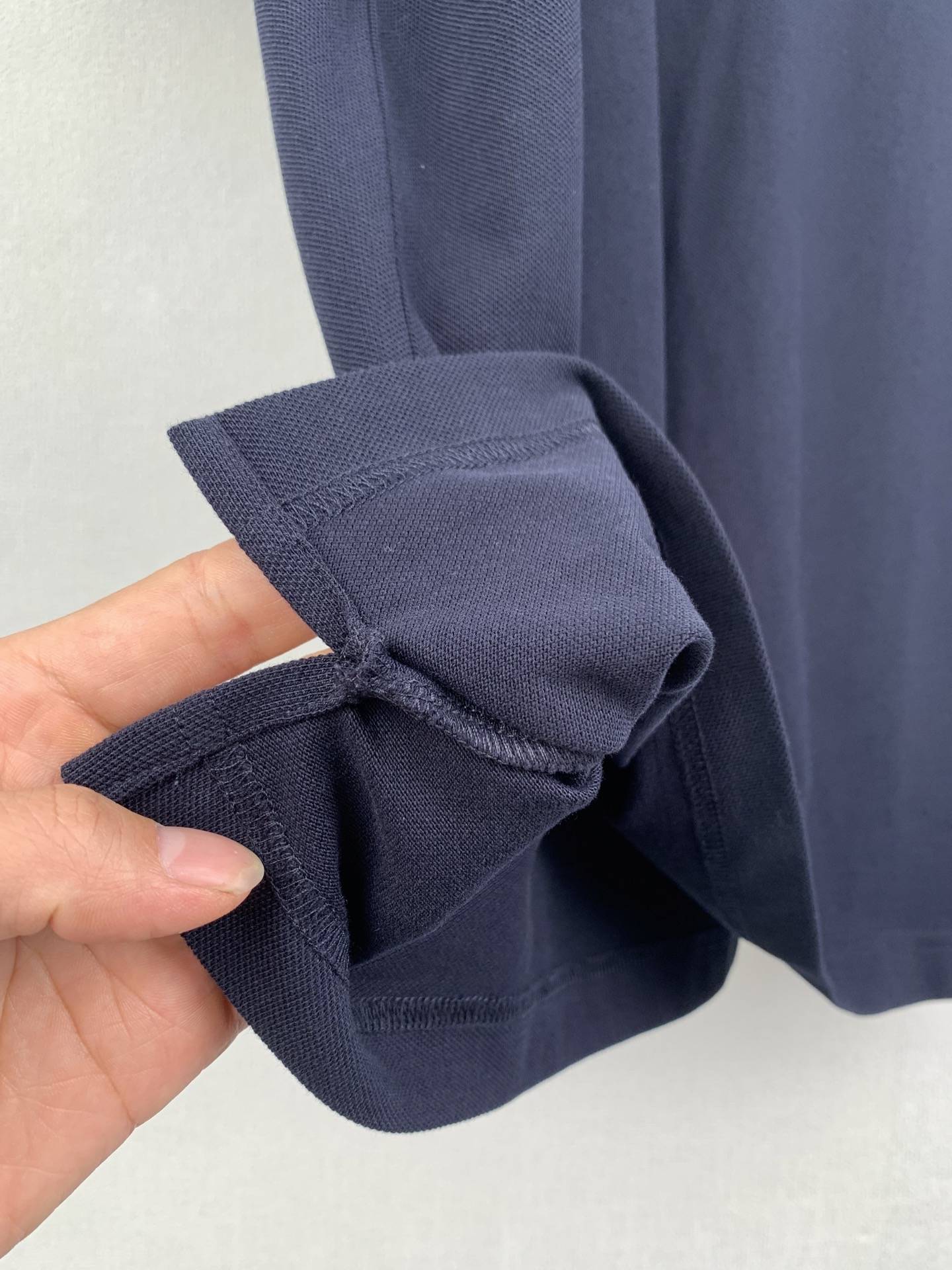  PRADA SJN256 Piqué Rubber Logo Polo Shirt (SJN256-322-F01AE）