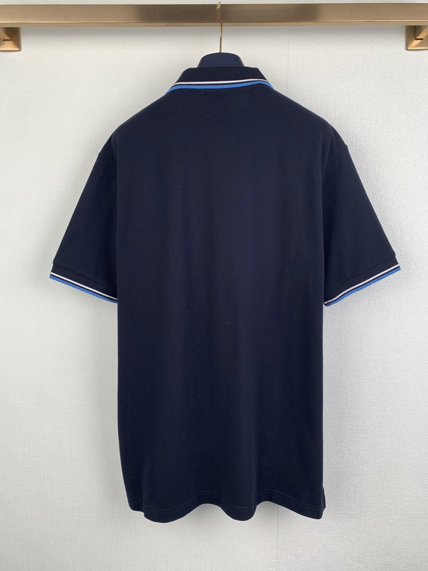  PRADA SJN256 Piqué Rubber Logo Polo Shirt (SJN256-322-F01AE）
