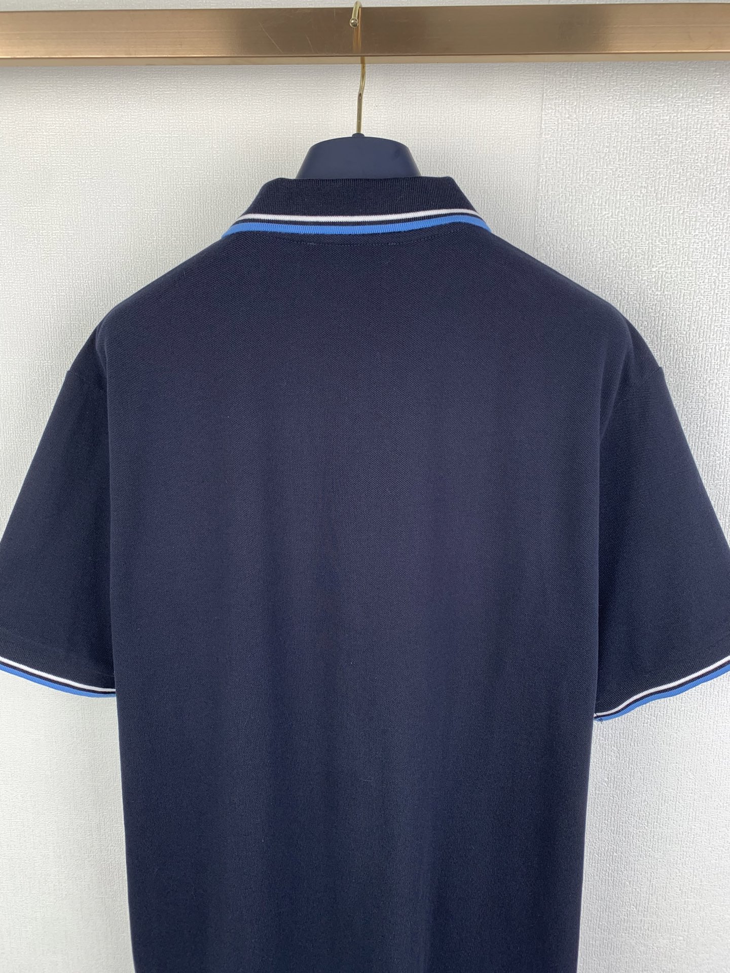 PRADA SJN256 Piqué Rubber Logo Polo Shirt (SJN256-322-F01AE）