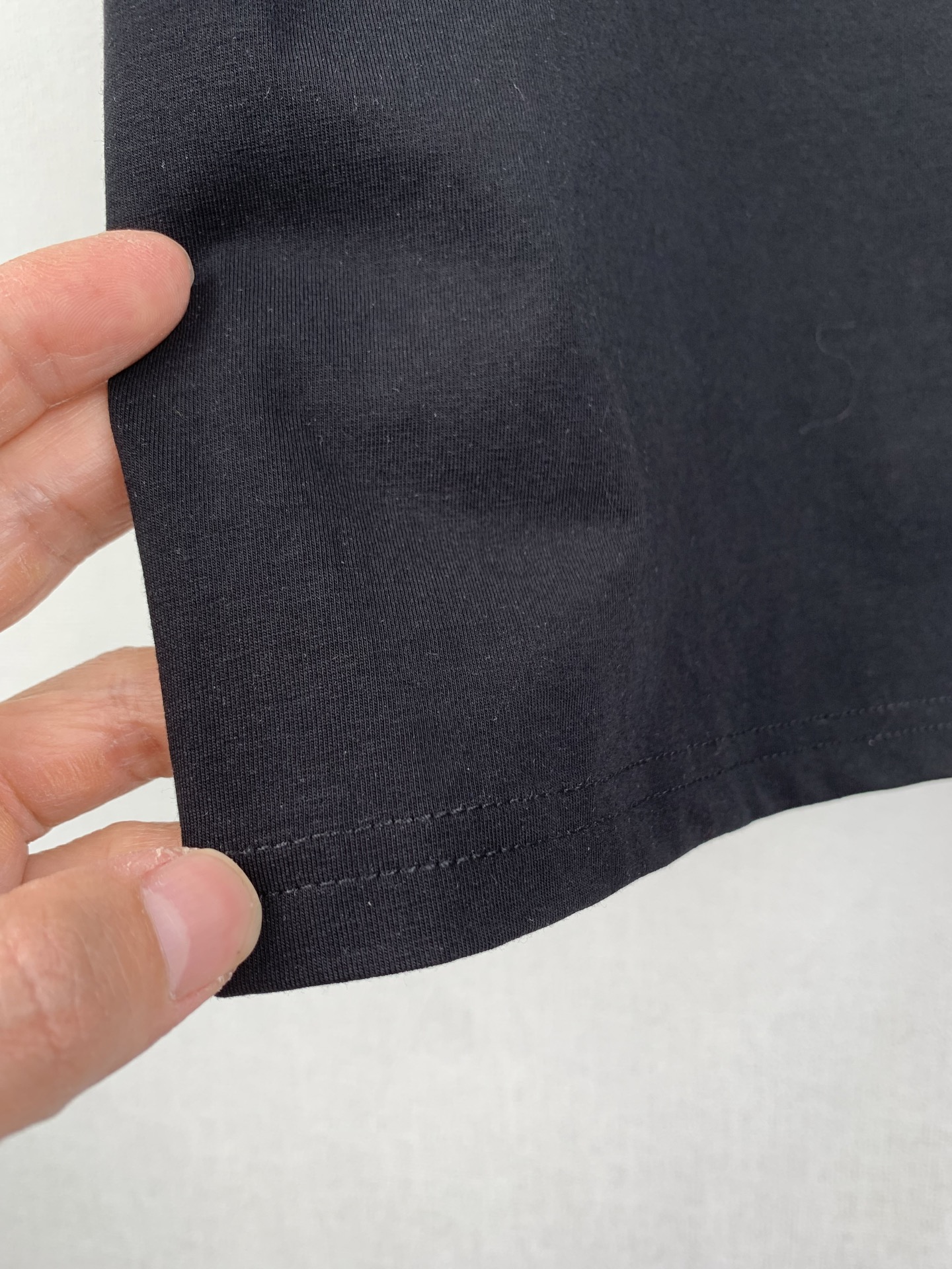 PRADA Nylon Pocket Re-Nylon Stretch Cotton Polo Shirt (UJN703-1YED-F0N40-S-211）