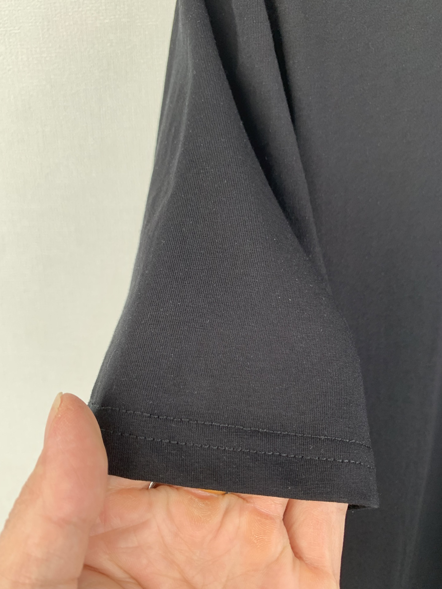 PRADA Nylon Pocket Re-Nylon Stretch Cotton Polo Shirt (UJN703-1YED-F0N40-S-211）