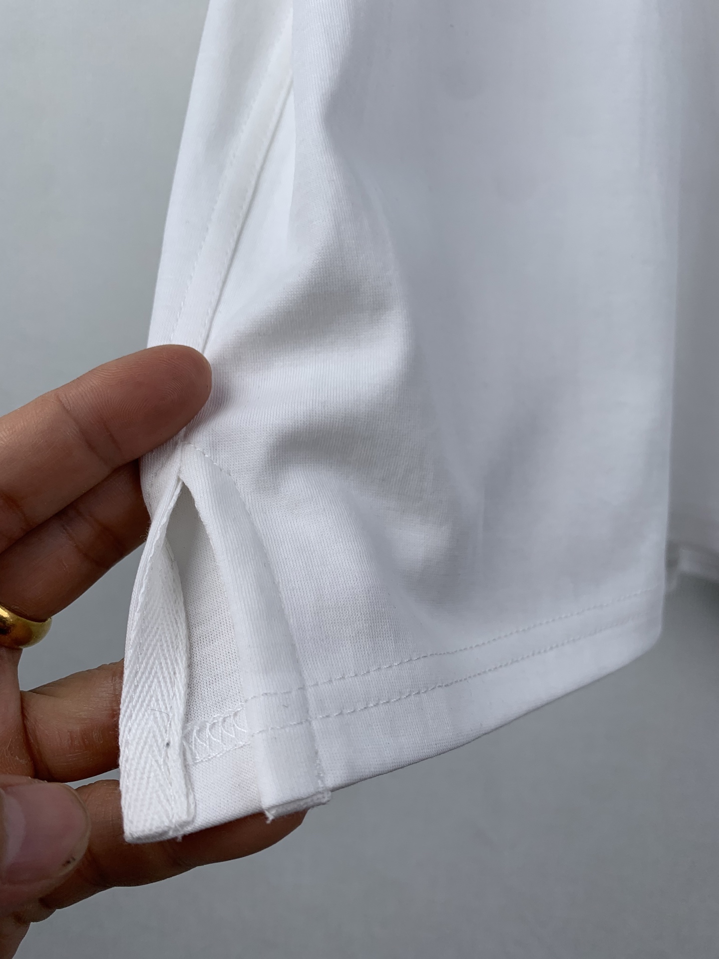 Hermes H'Cheval Leather Detail T-Shirt（H567810HA90）