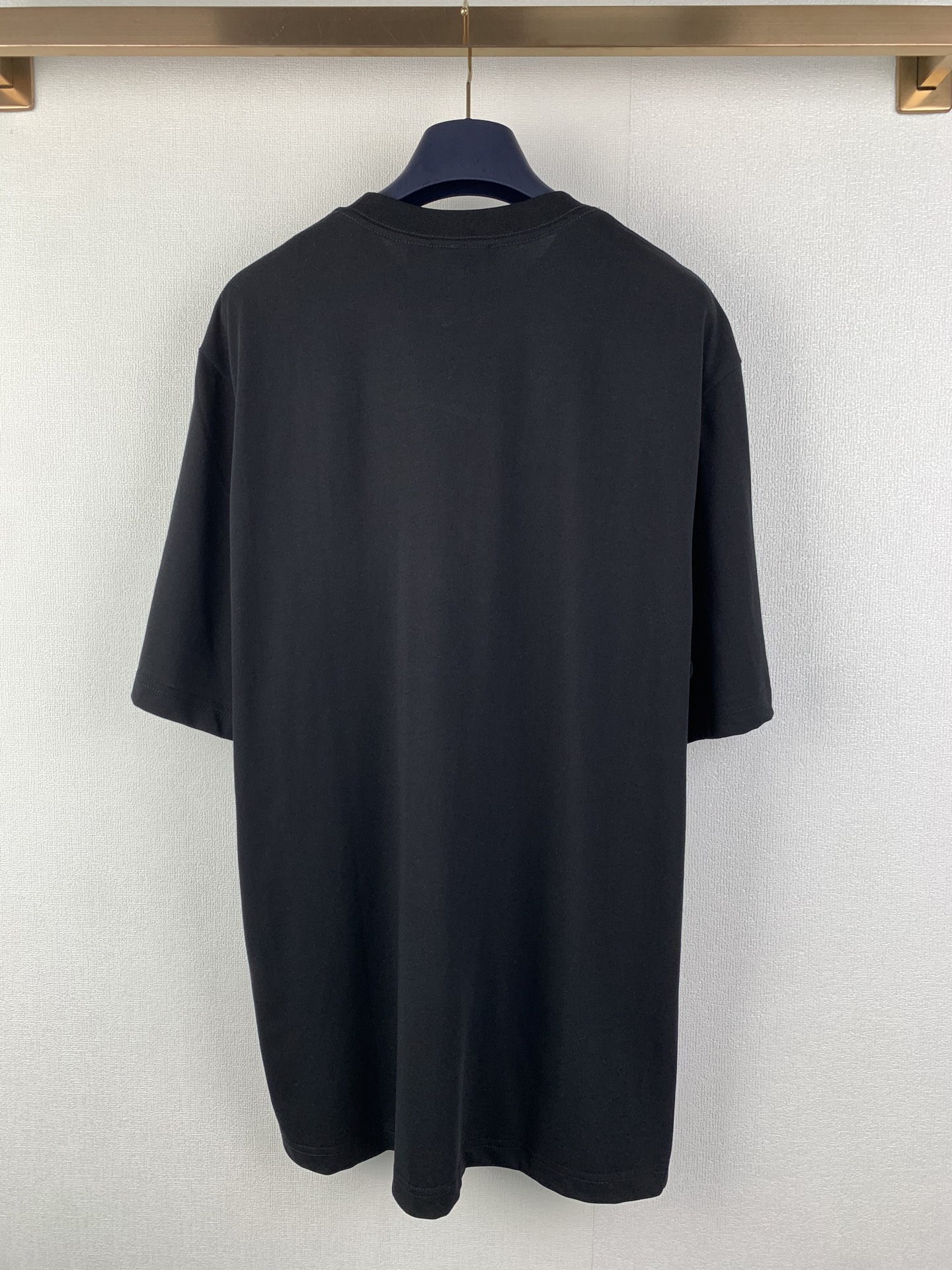 BURBERRY Round Neck T-shirt In Black（81042291）