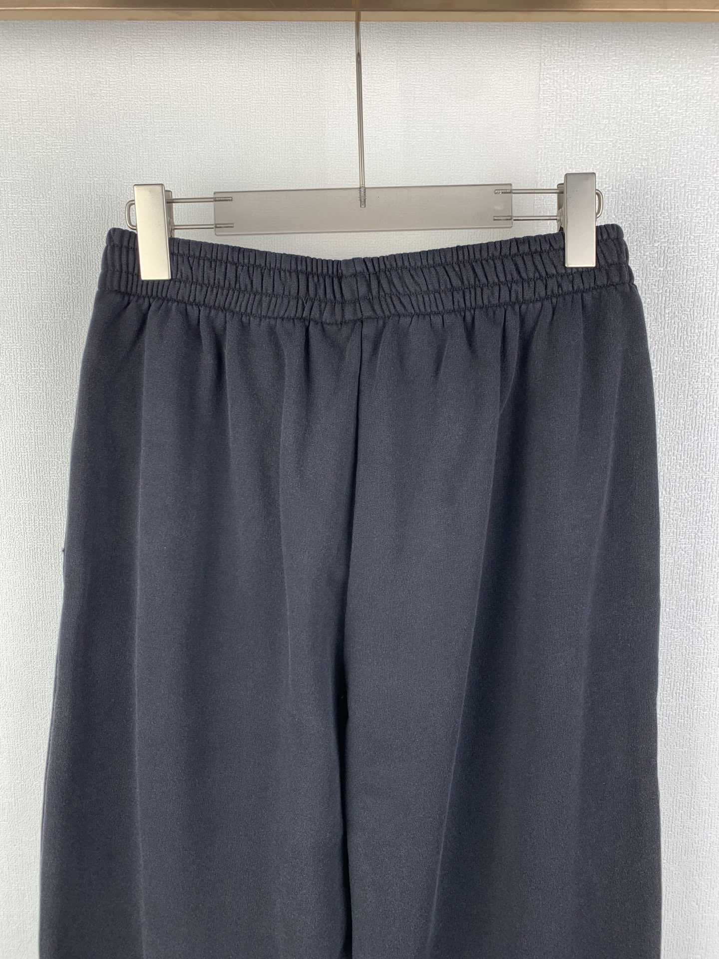 Balenciaga3B Football Baggy Sweatpants 'Black Anthracite'（803266TTVQ81066）