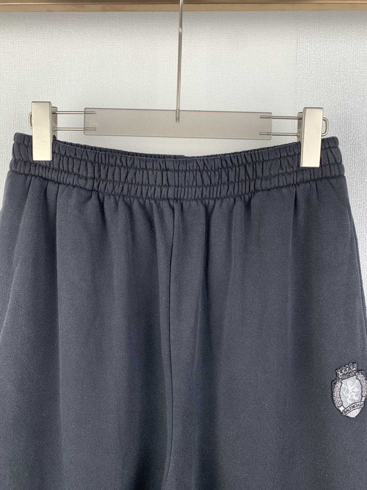 Balenciaga3B Football Baggy Sweatpants 'Black Anthracite'（803266TTVQ81066）