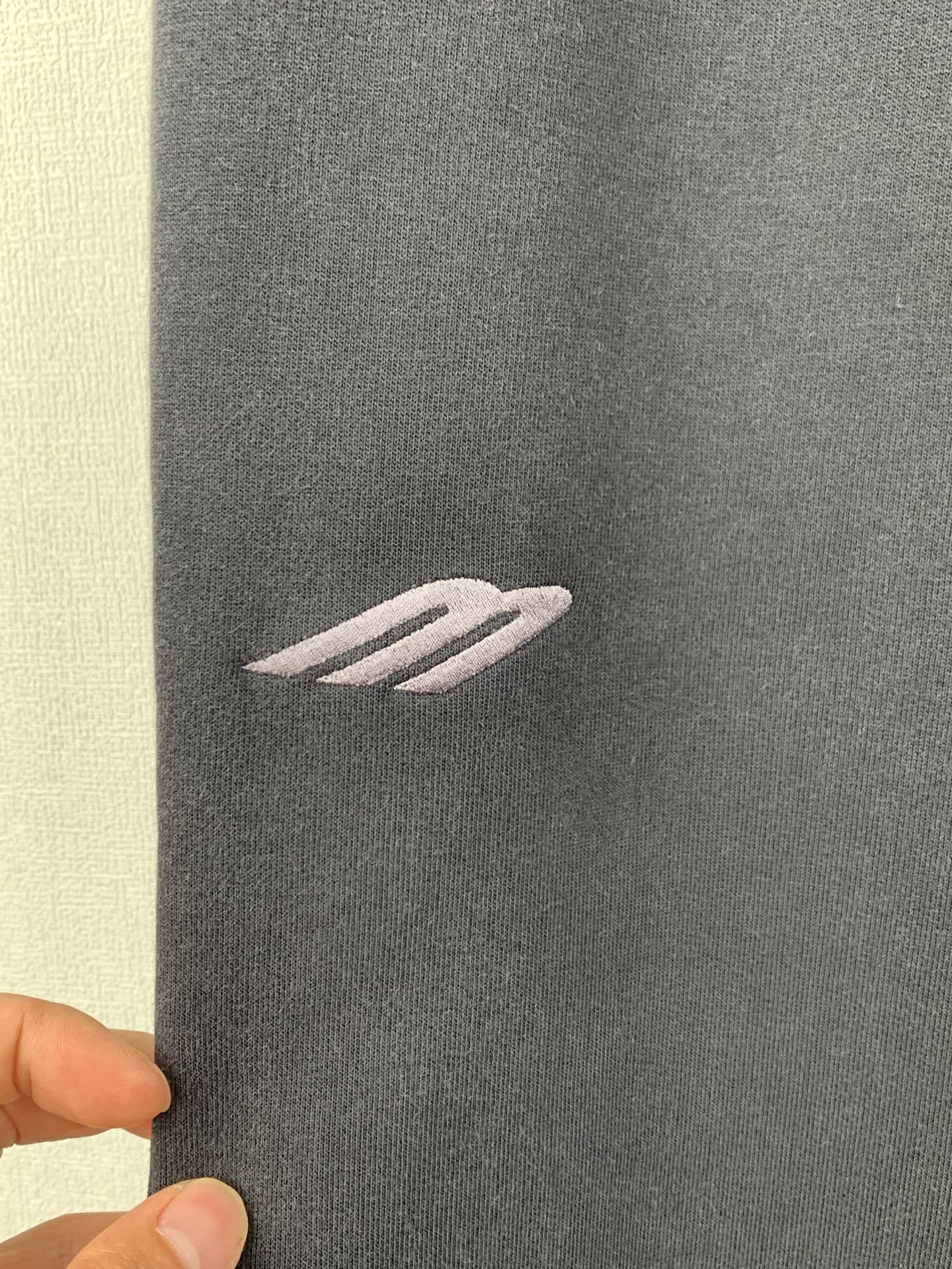 Balenciaga3B Football Baggy Sweatpants 'Black Anthracite'（803266TTVQ81066）