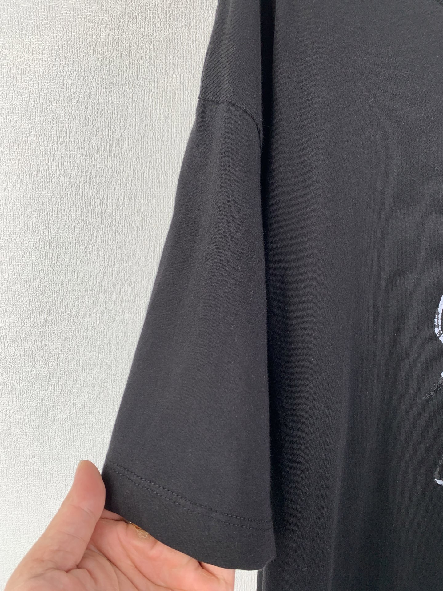 Saint Laurent Signature Logo-Print Cotton T-shirt（480406YB1GN9787）