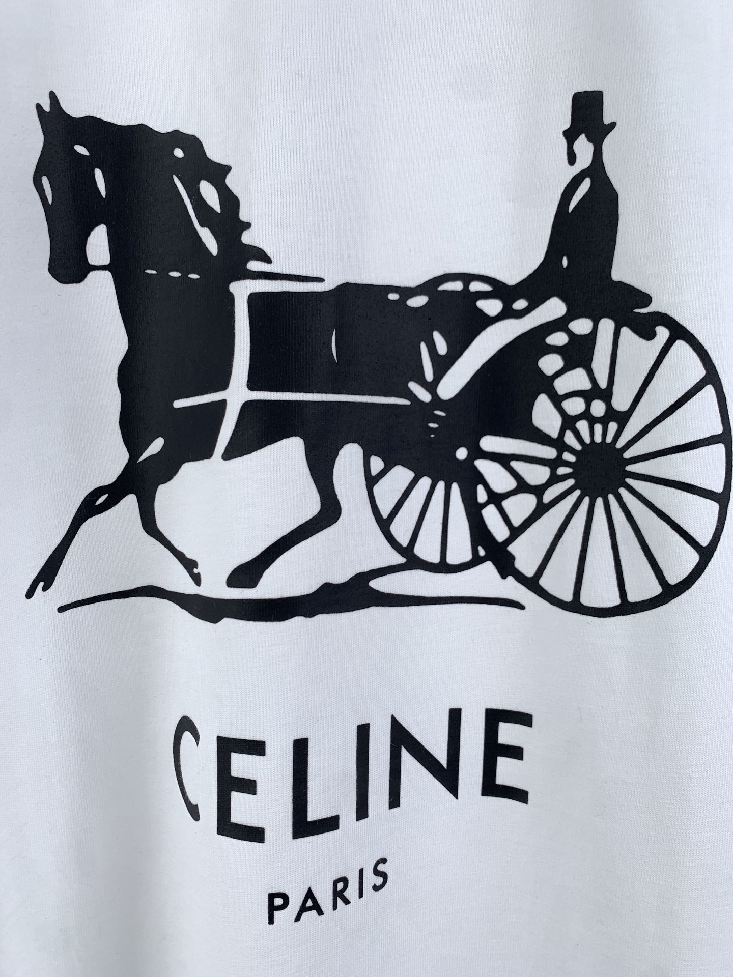 CELINE cotton t-shirt（RX0LB1242-38AW）