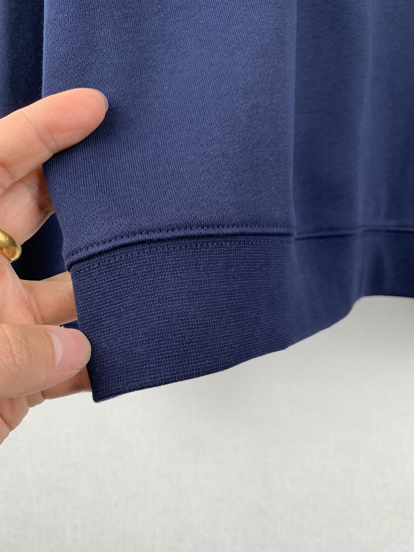 CELINE Sweatshirt / Cotton Fleece Navy  (RY0S1510Z-07RV）