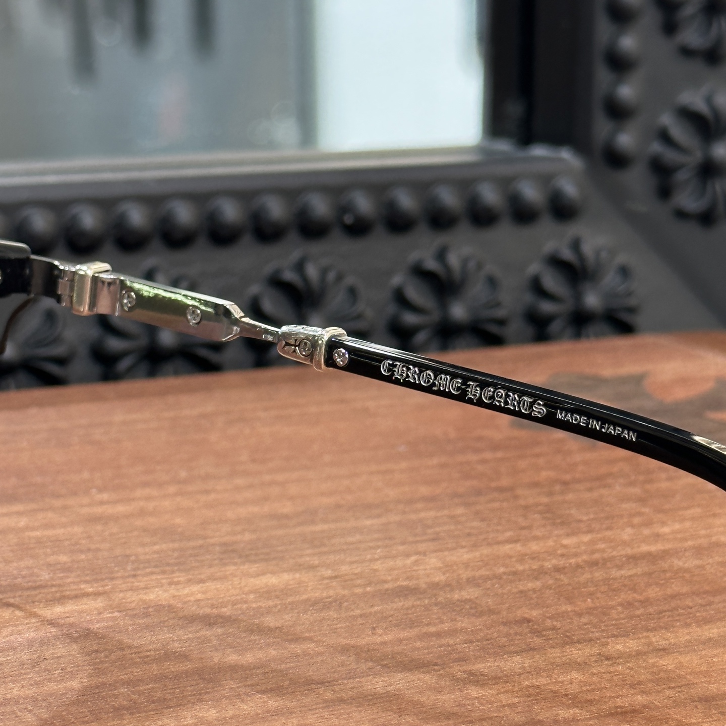 Chrome Hearts brand VERTICAL SMILE II/Side Eternity Vine eyeglasses(CHROME HEARTS 424)