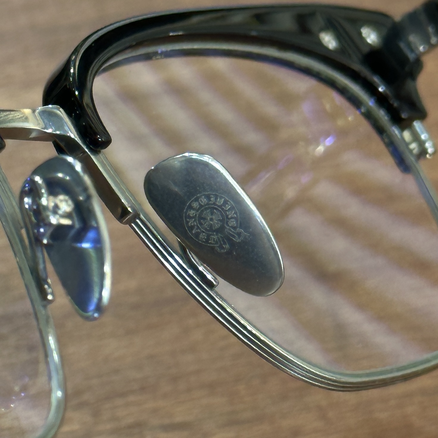 Chrome Hearts brand VERTICAL SMILE II/Side Eternity Vine eyeglasses(CHROME HEARTS 424)