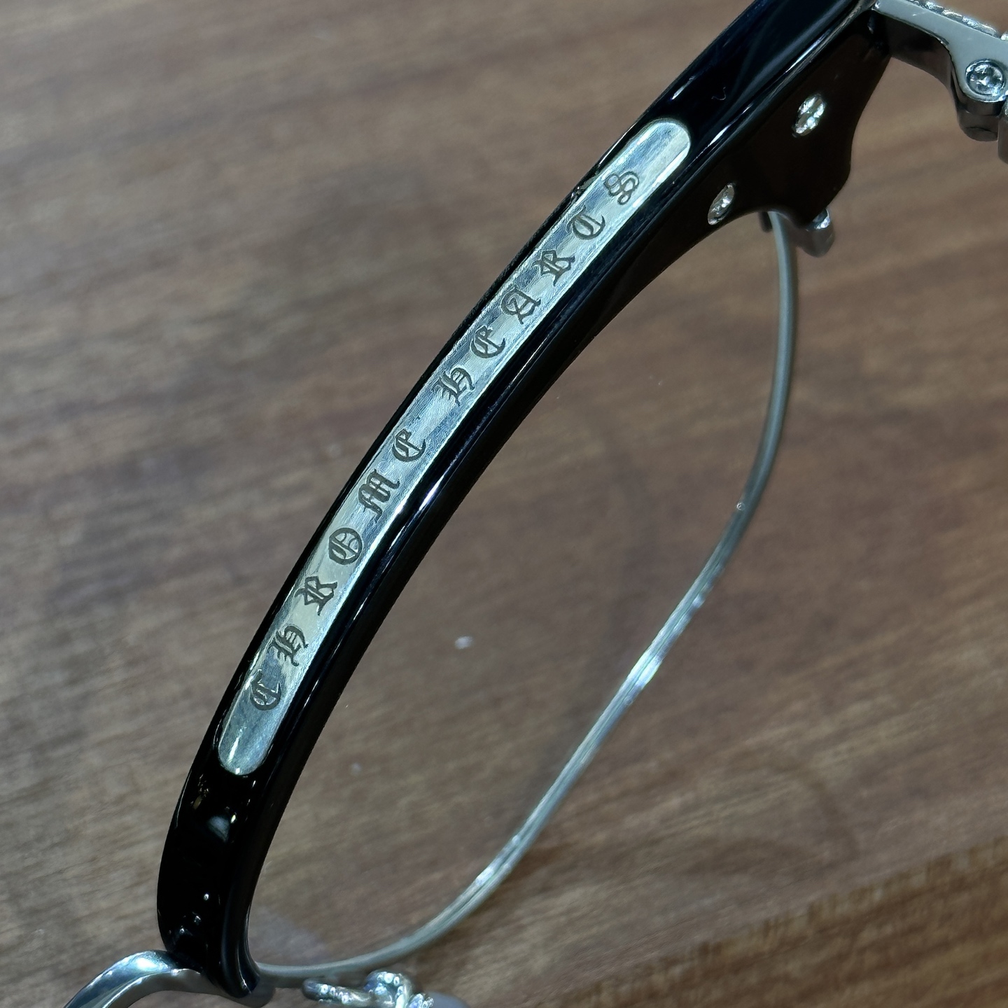 Chrome Hearts brand VERTICAL SMILE II/Side Eternity Vine eyeglasses(CHROME HEARTS 424)