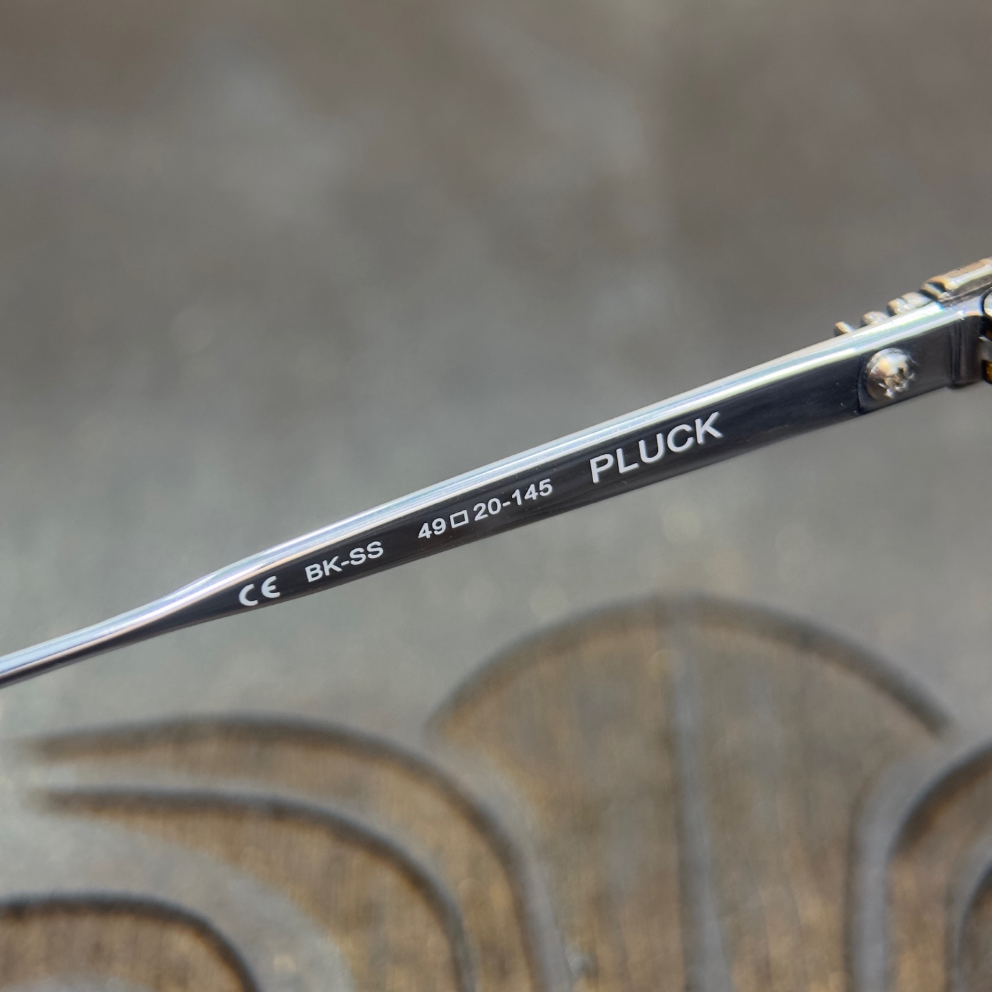 Chrome Hearts JEJE SPOT Floral Cross Glasses (CHROME HEARTS 416)