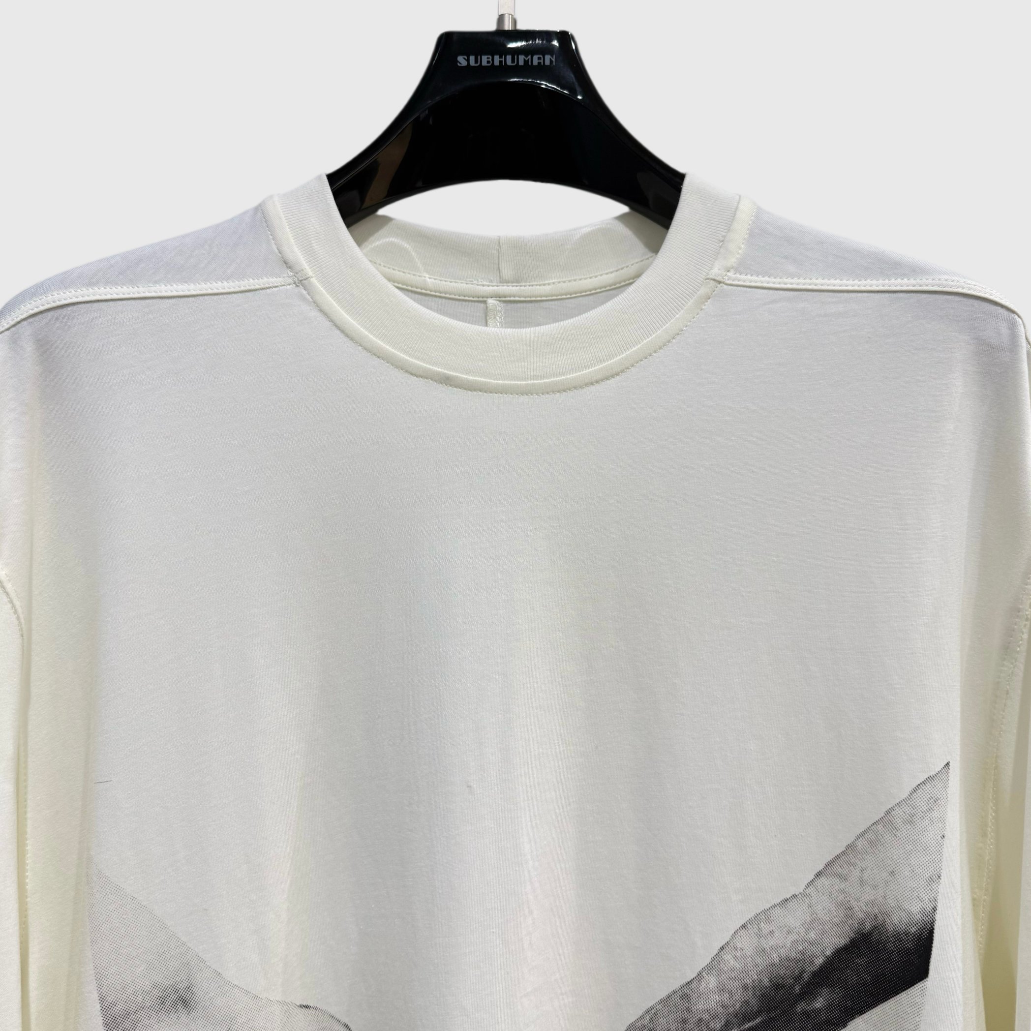 Rick Owens Outlet Men's T-shirt - Beige（RR01E5238JNCP3-2109）