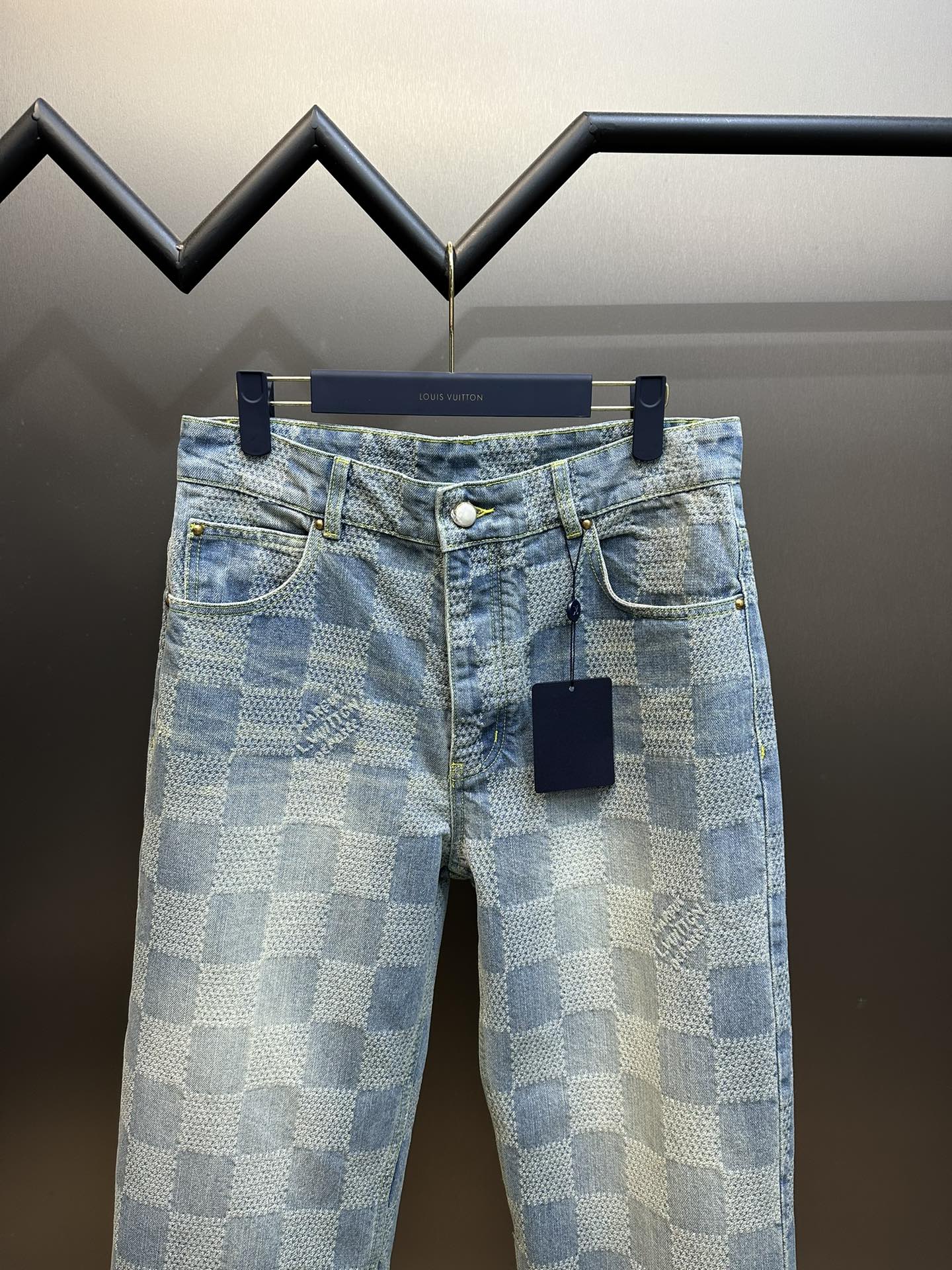 Louis Vuitton Damier denim skate pants（1AHCOD）