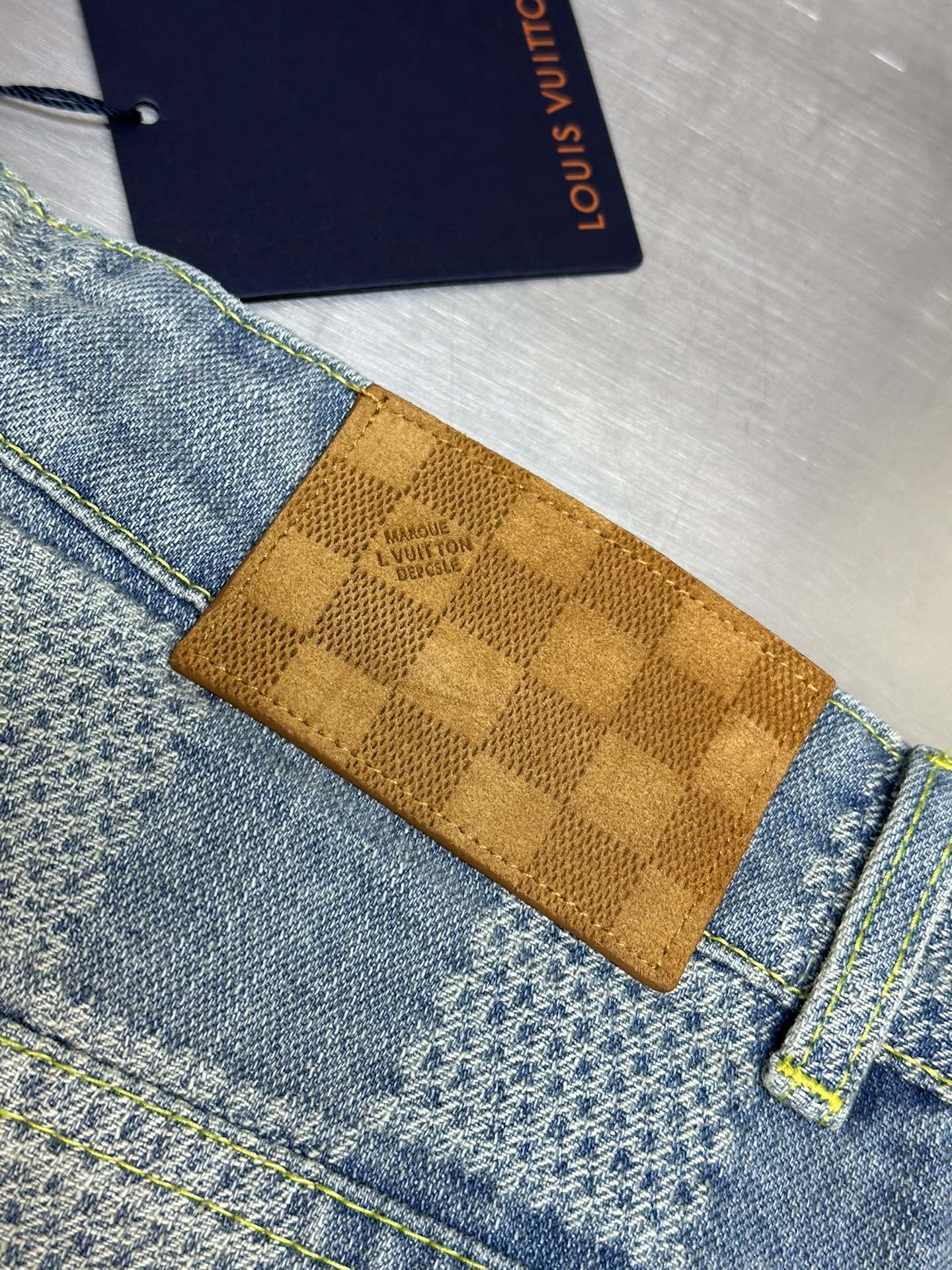 Louis Vuitton Damier denim skate pants（1AHCOD）