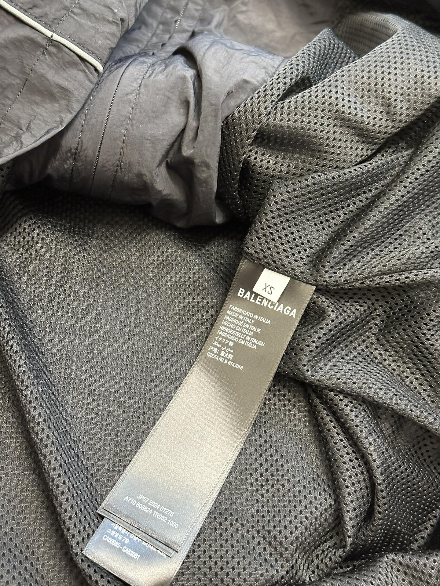 BALENCIAGA Tracksuit Jacket（808824TRO321000）