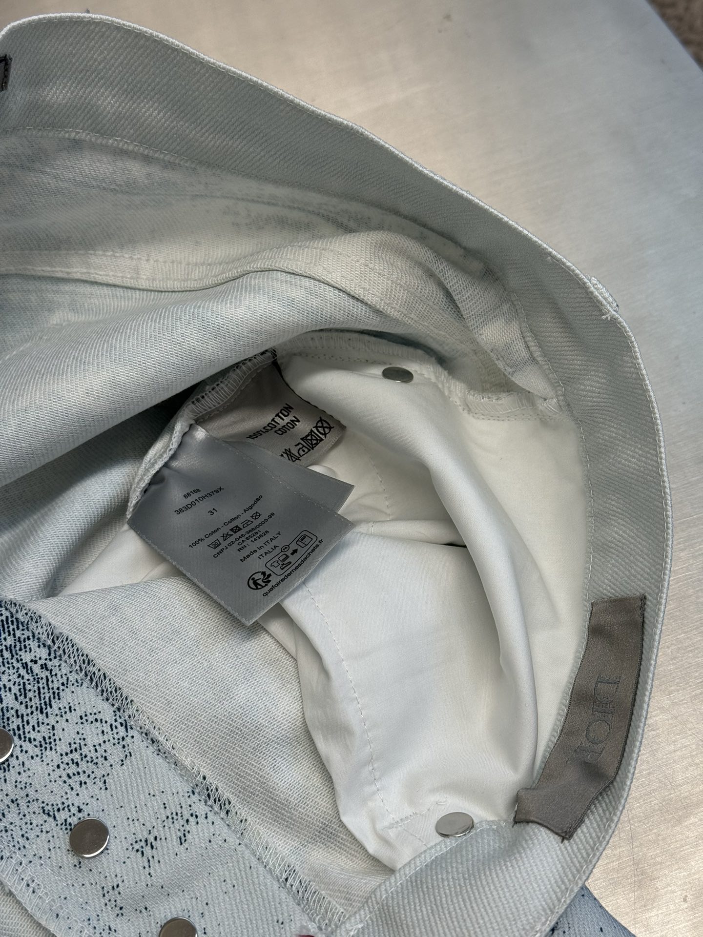 DIOR HOMME Denim jeans（383D010H379-XC585）