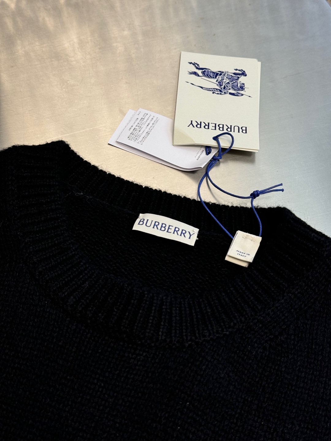 Burberry EKD Wool Cashmere Sweater（81048781）