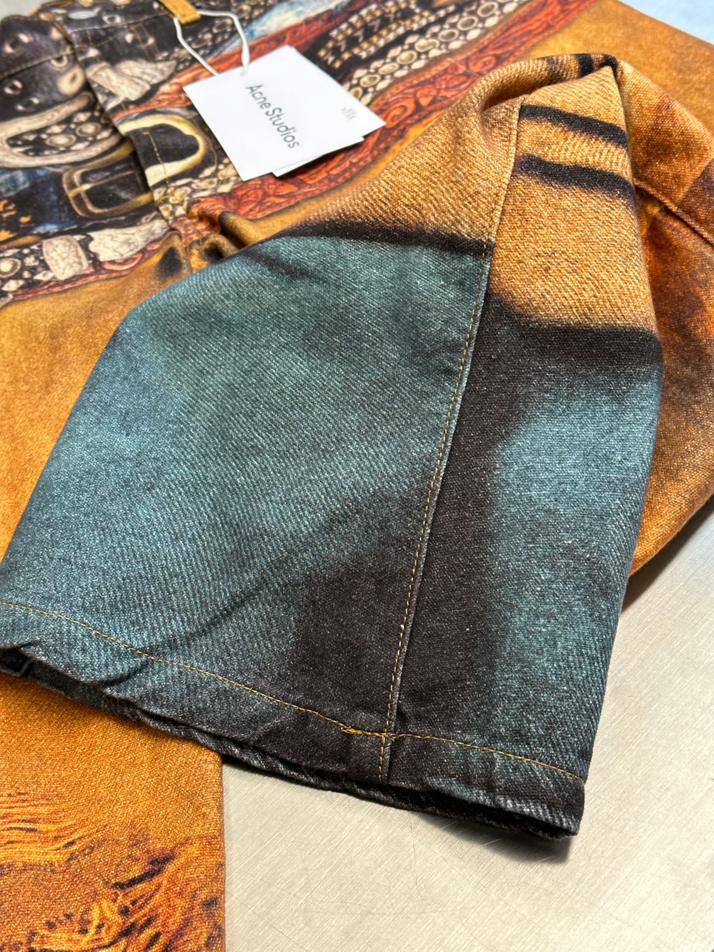 Acne studios Loose fit jeans - 2006M - Rust orange (FN-MN-TROU001074）