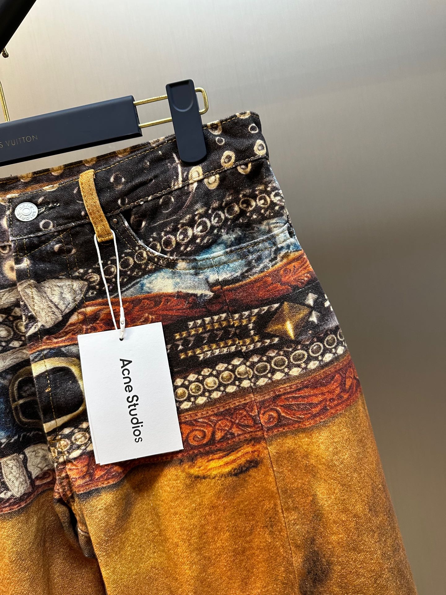 Acne studios Loose fit jeans - 2006M - Rust orange (FN-MN-TROU001074）