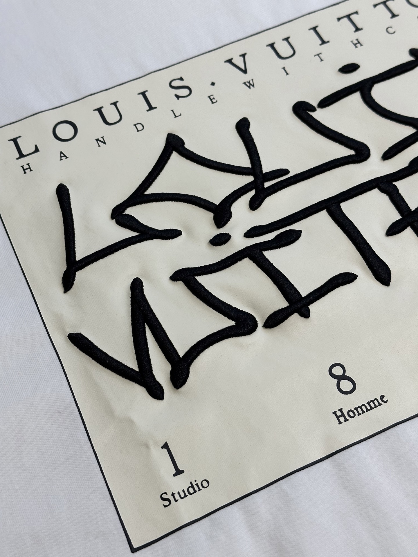 Louis Vuitton Signature Print T-Shirt（1AAGME）