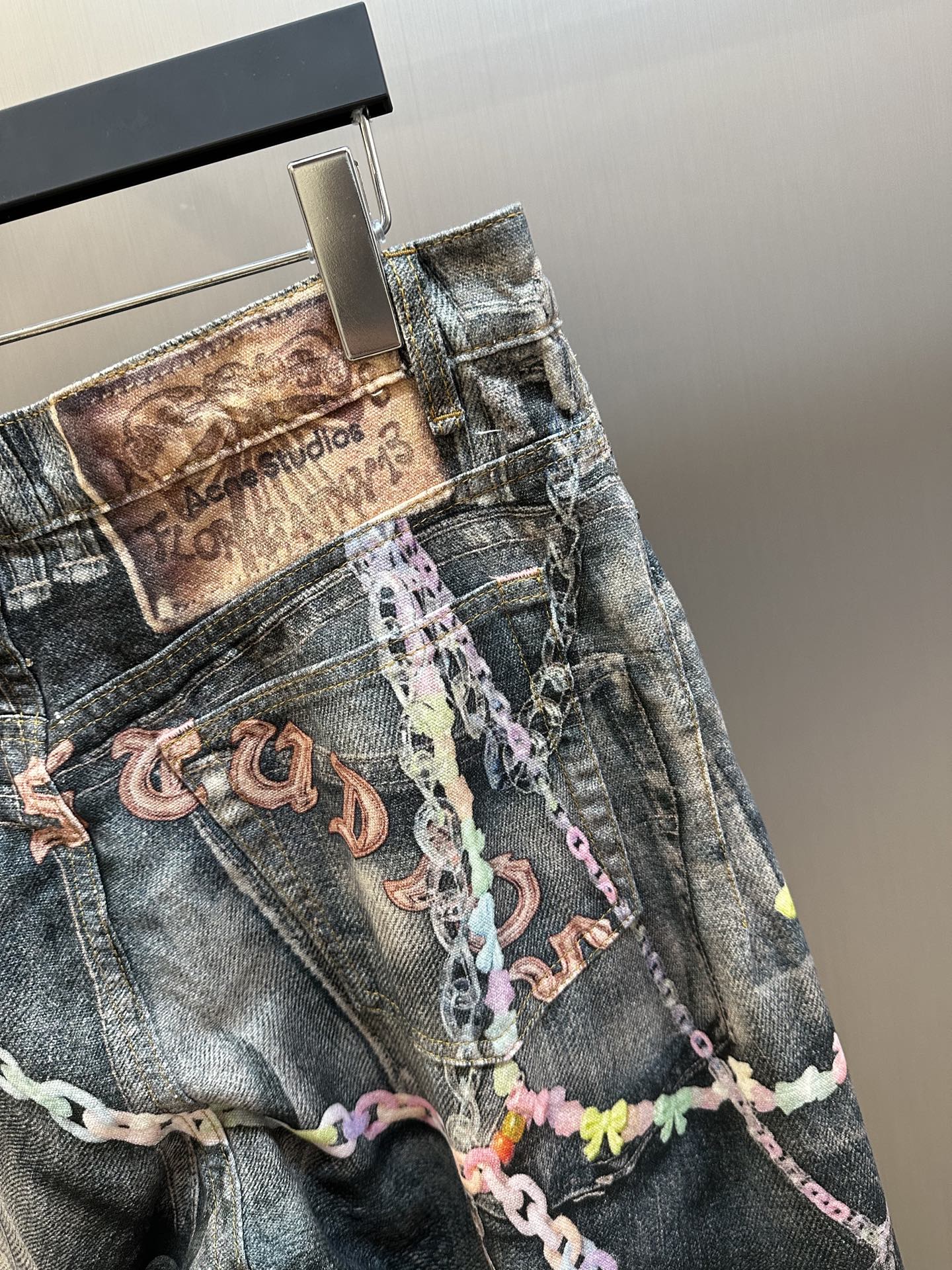 Acne Studios  Loose fit jeans (BK0683-MID BLUE）