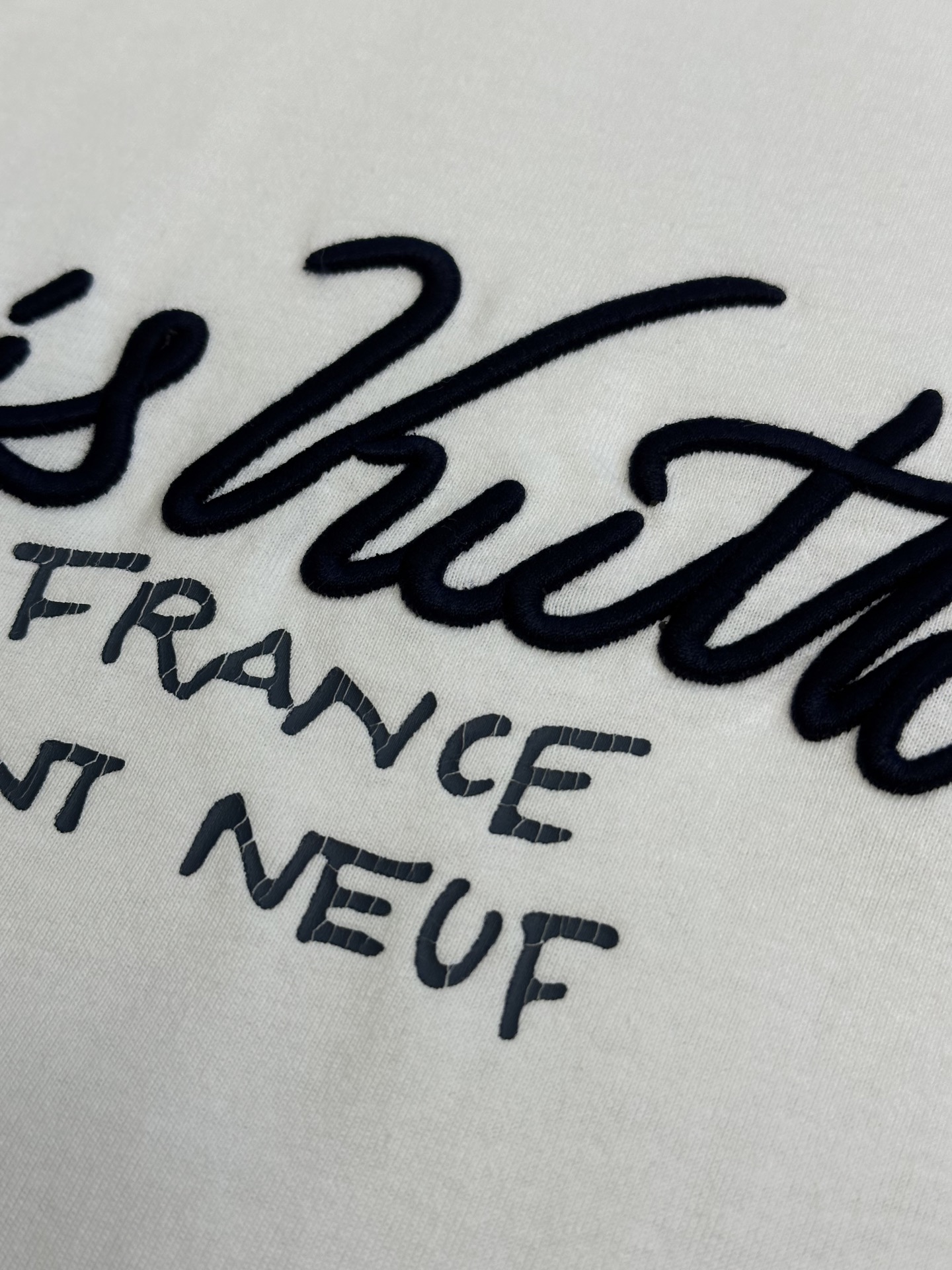 LOUIS VUITTON LV Featured Embroidered For Men White（1A7XNE）