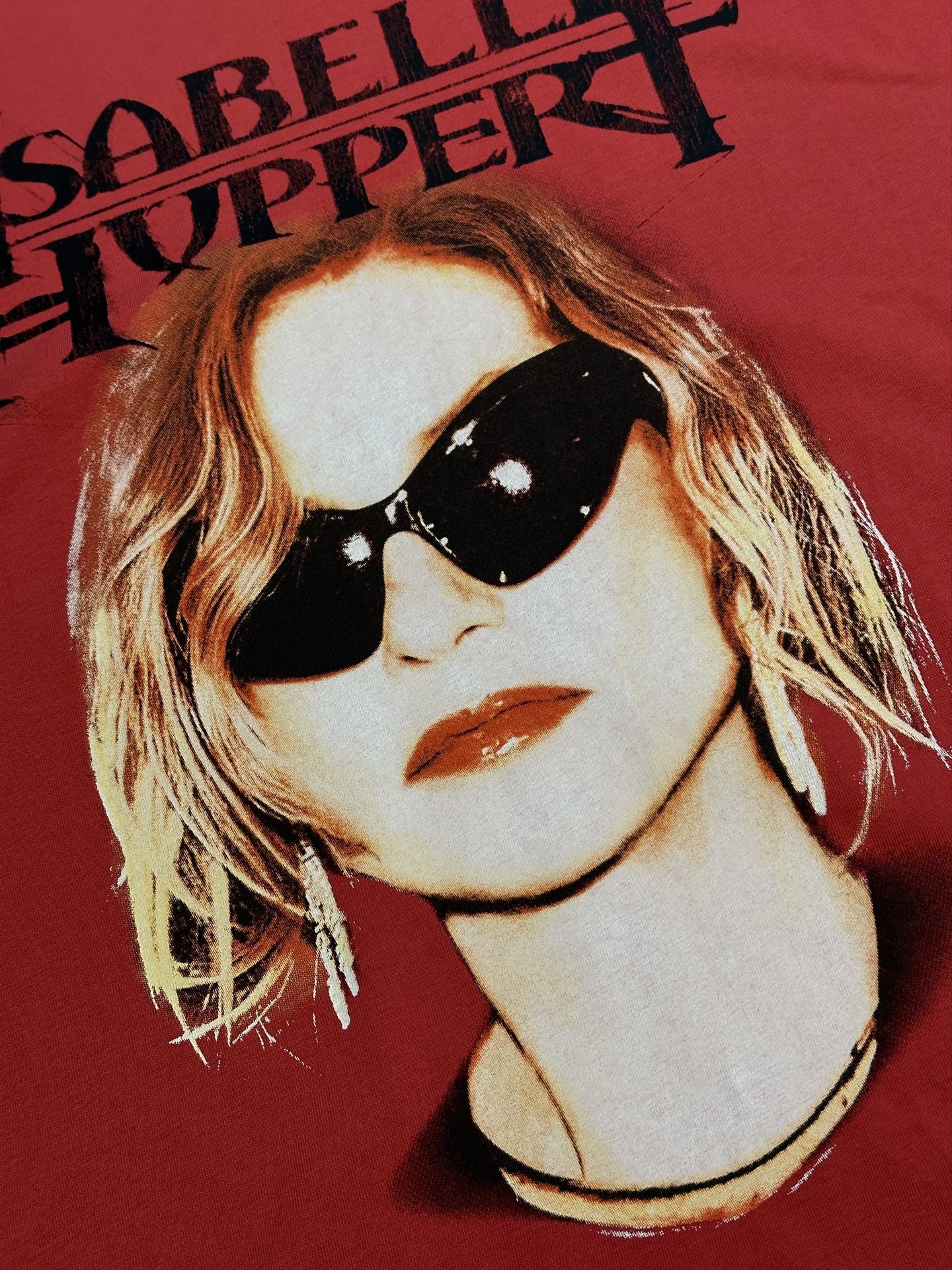 BALENCIAGA Isabelle Boxy T-Shirt "Faded Red"（826344TSVV66303）