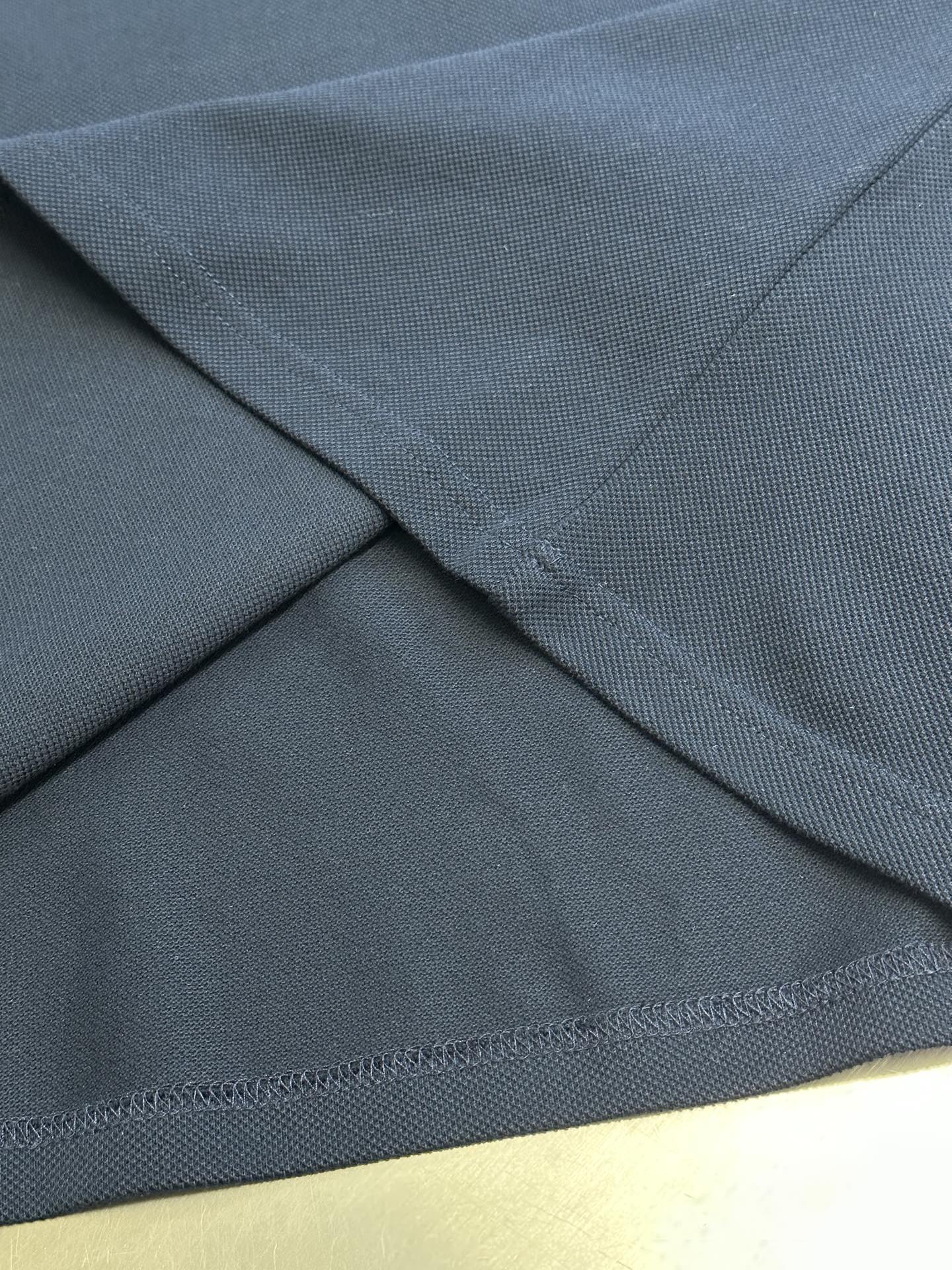 LOEWE cotton polo shirt, blue（H526Y23XA1-5110）