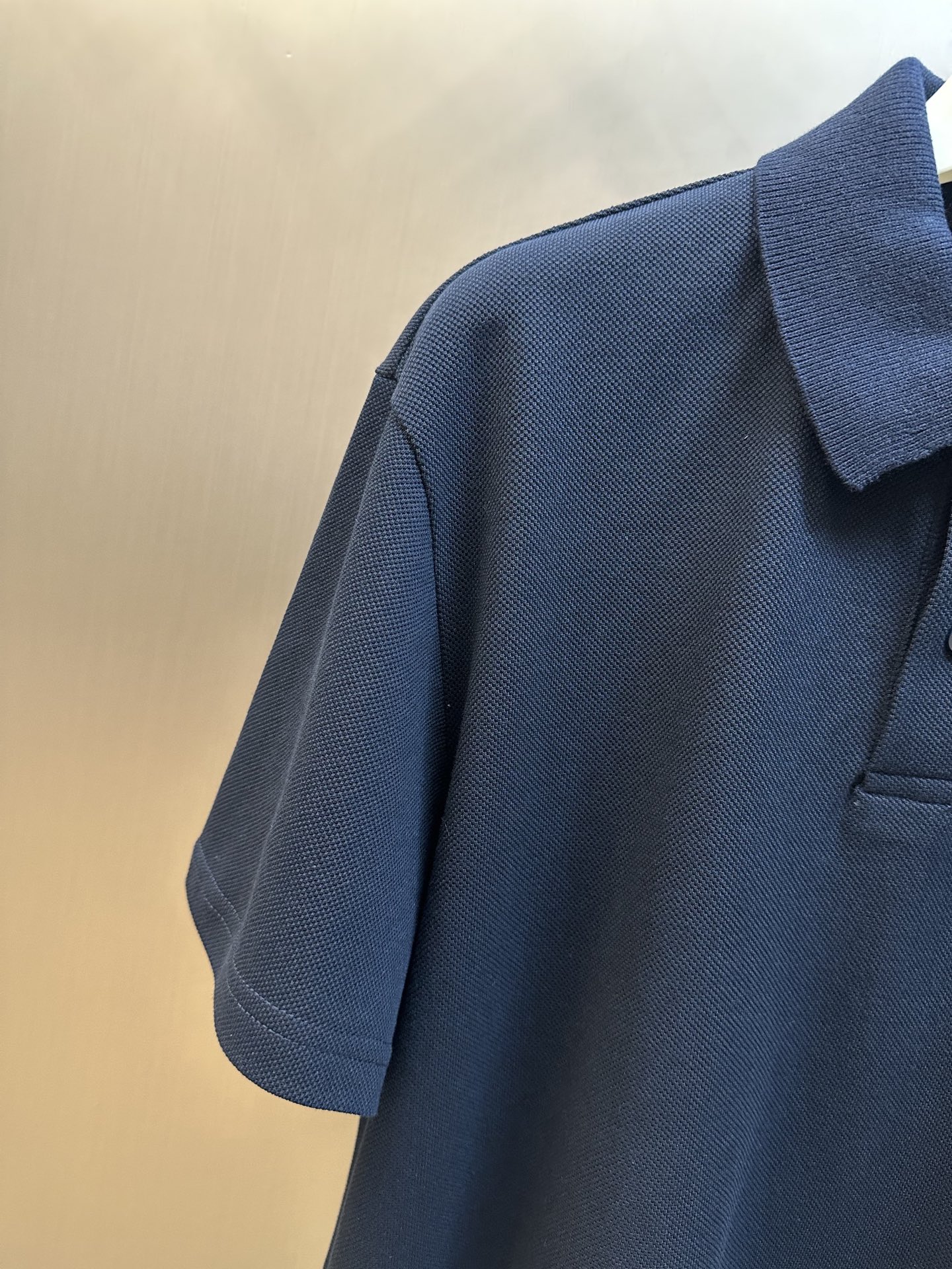 LOEWE cotton polo shirt, blue（H526Y23XA1-5110）