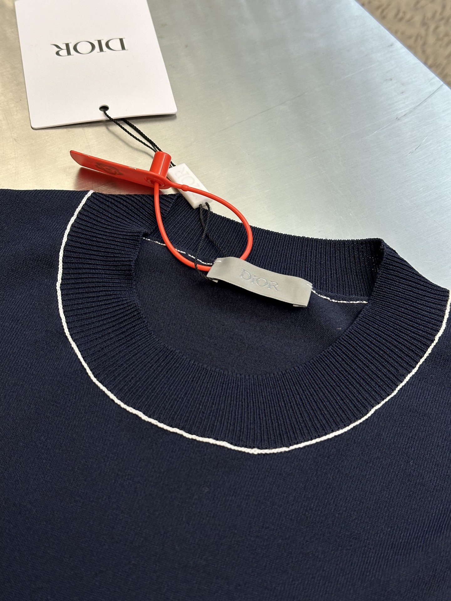 DIOR knitted T-shirt（393M666AT691-C588）