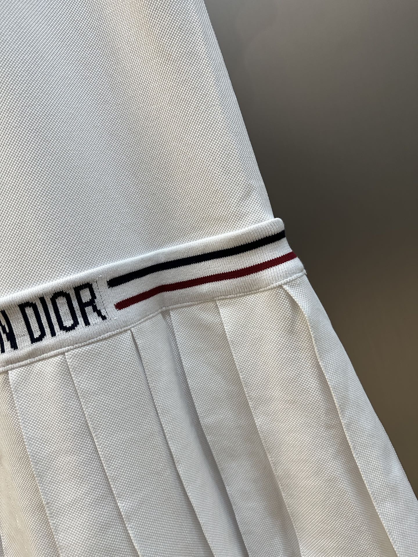 DIOR Vibe pleated polo shirt dress（513R01A4200-X0878）