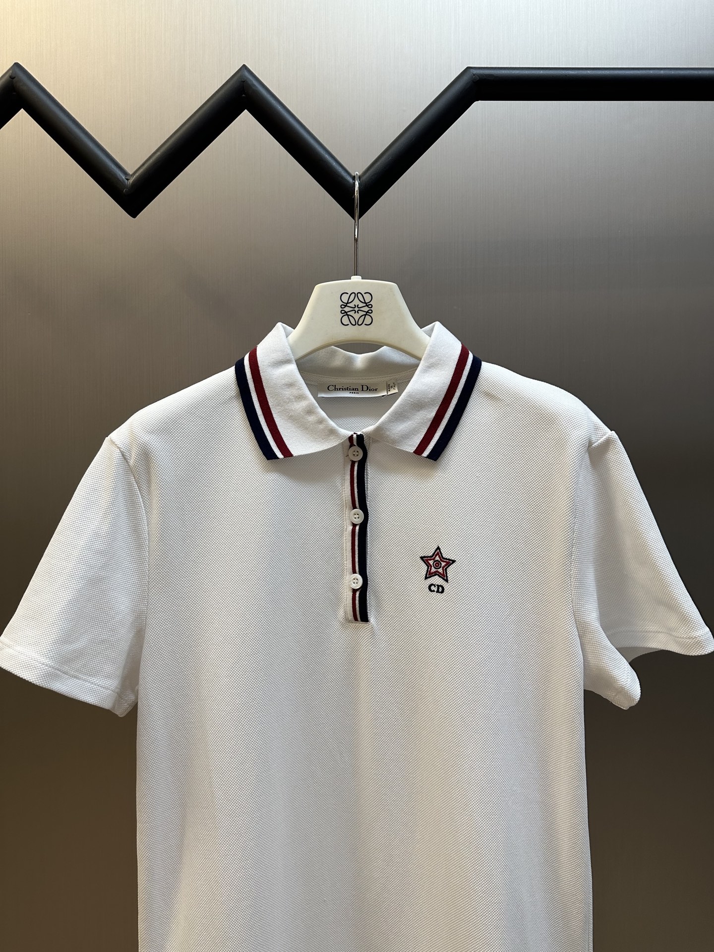 DIOR Vibe pleated polo shirt dress（513R01A4200-X0878）