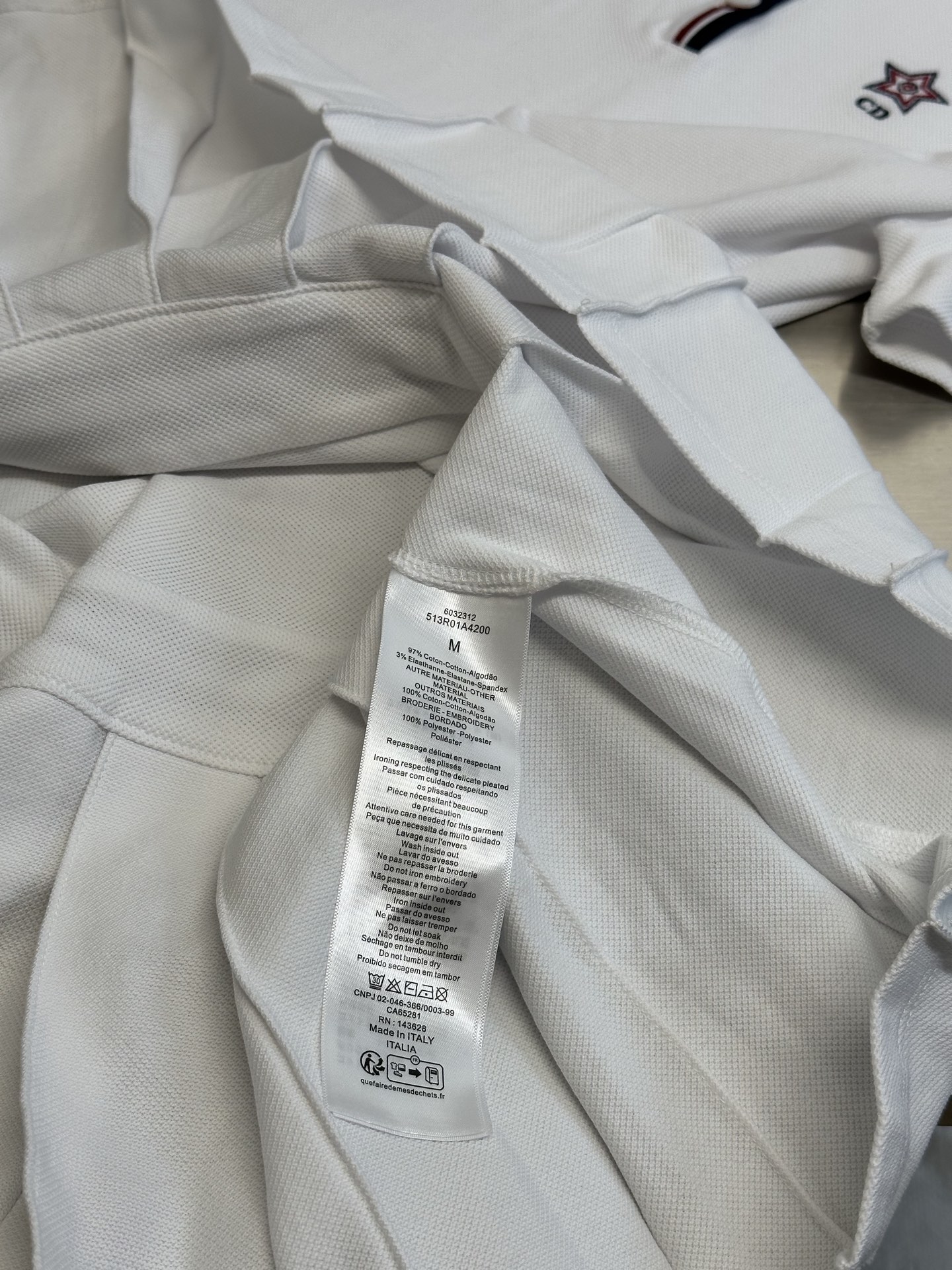 DIOR Vibe pleated polo shirt dress（513R01A4200-X0878）