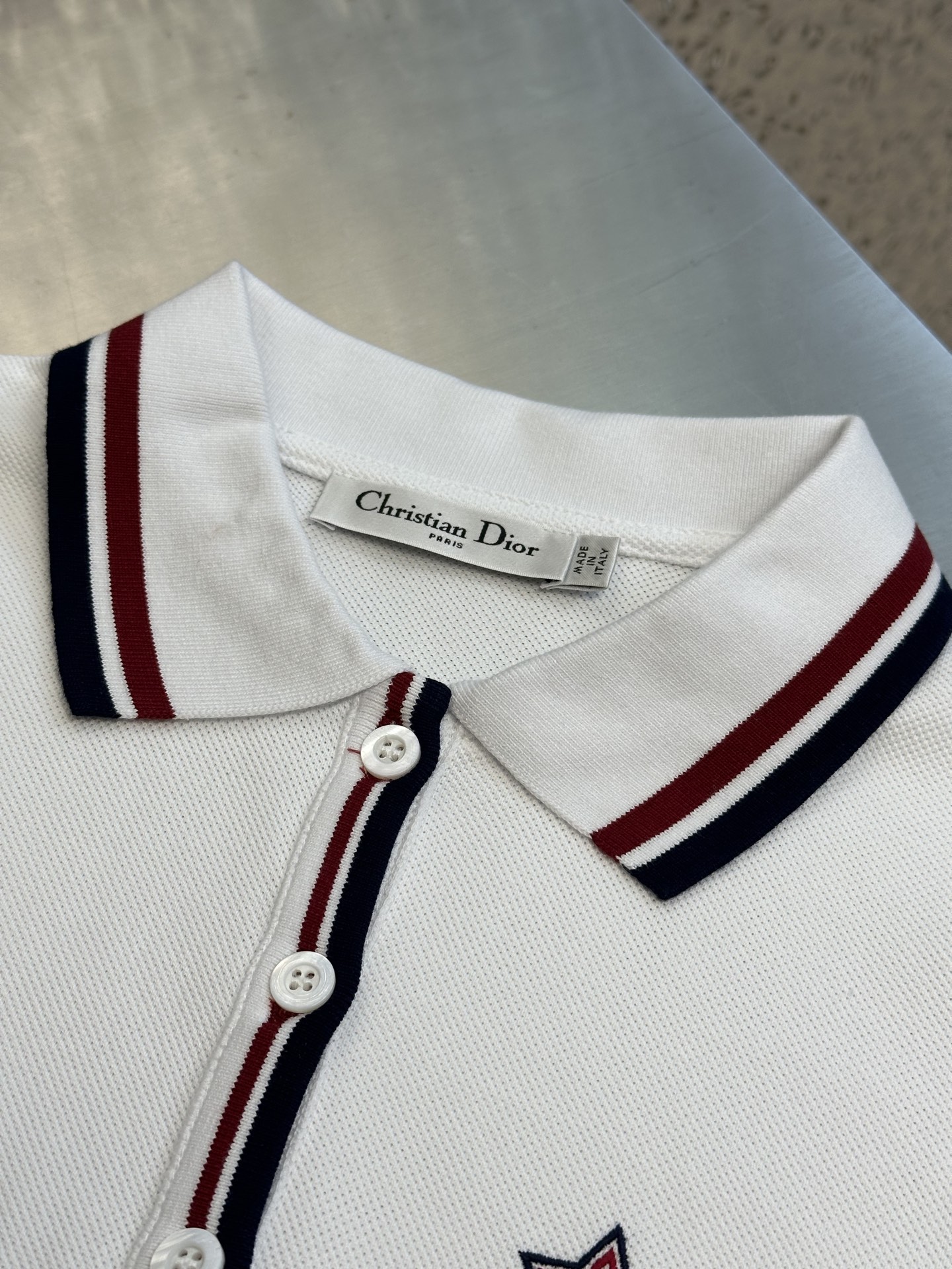 DIOR Vibe pleated polo shirt dress（513R01A4200-X0878）