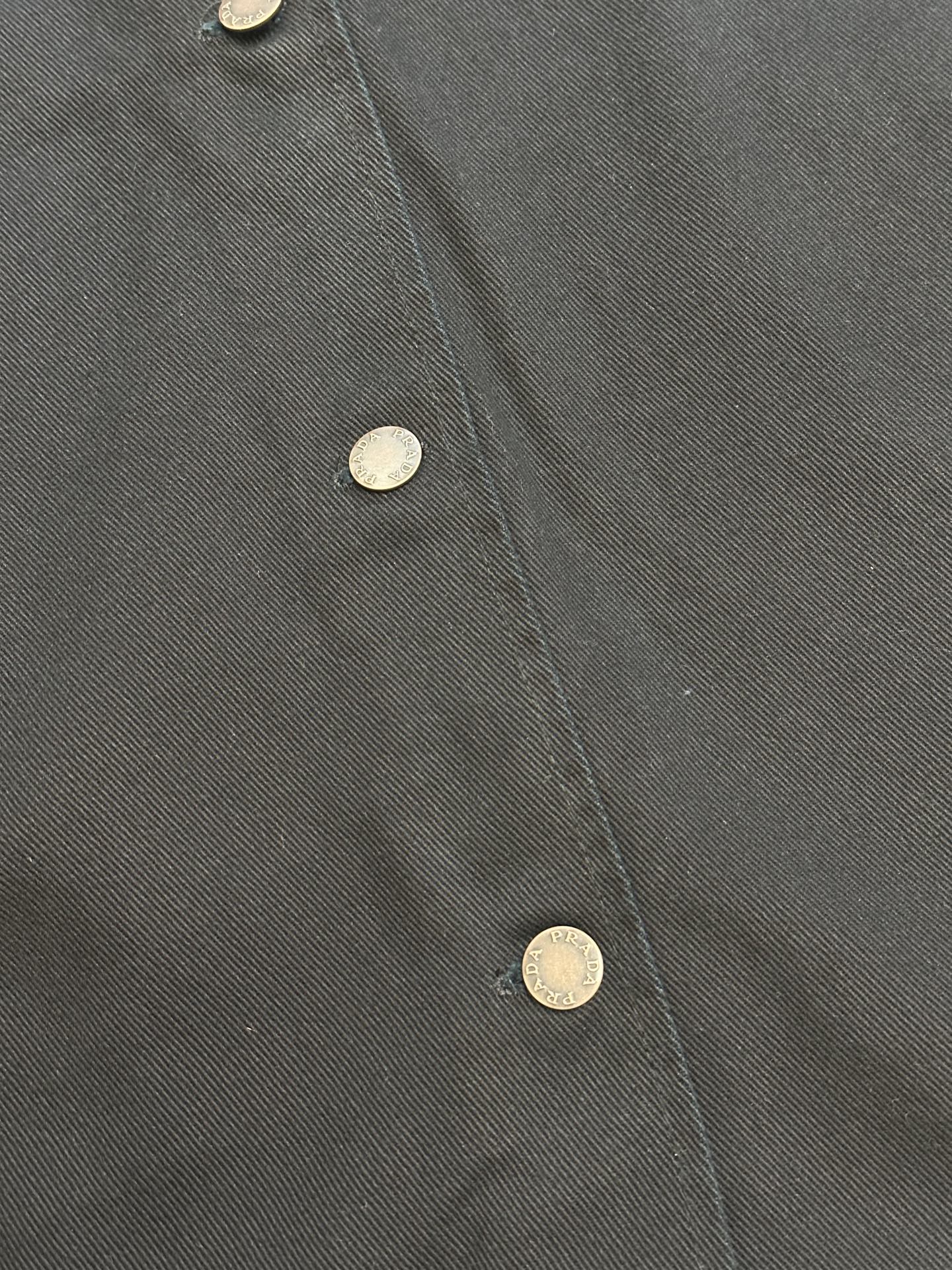 PRADA Denim shirt (GFC053-148J-F0557-S-OOO）