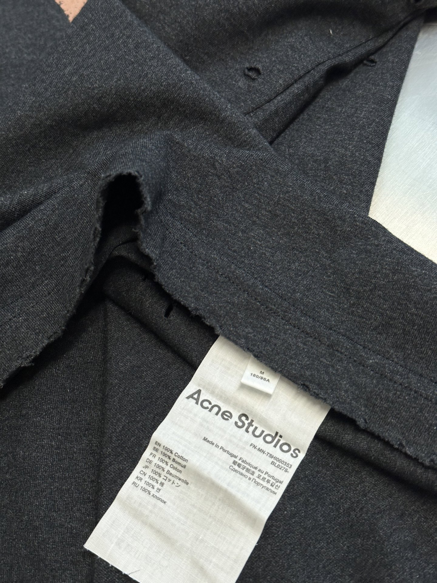 ACNE STUDIOS Men T-Shirts (CL0294-975）