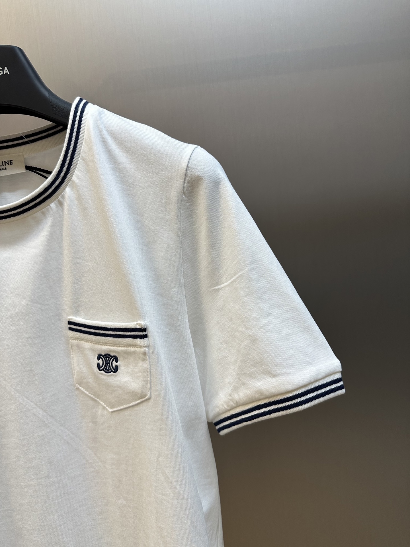 CELINE TRIOMPHE T-SHIRT (RX097671Q01MA）