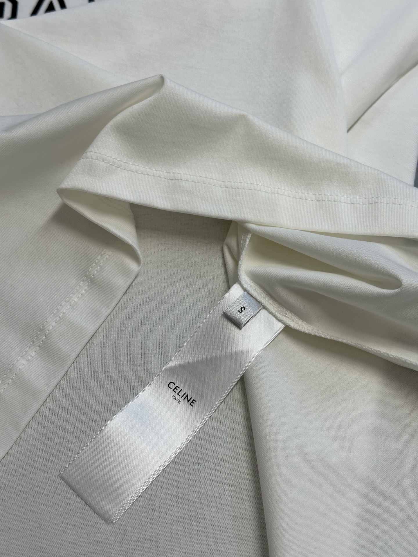 Celine regular t-shirt IN cotton jersey（RX0AV671Q-01OB）