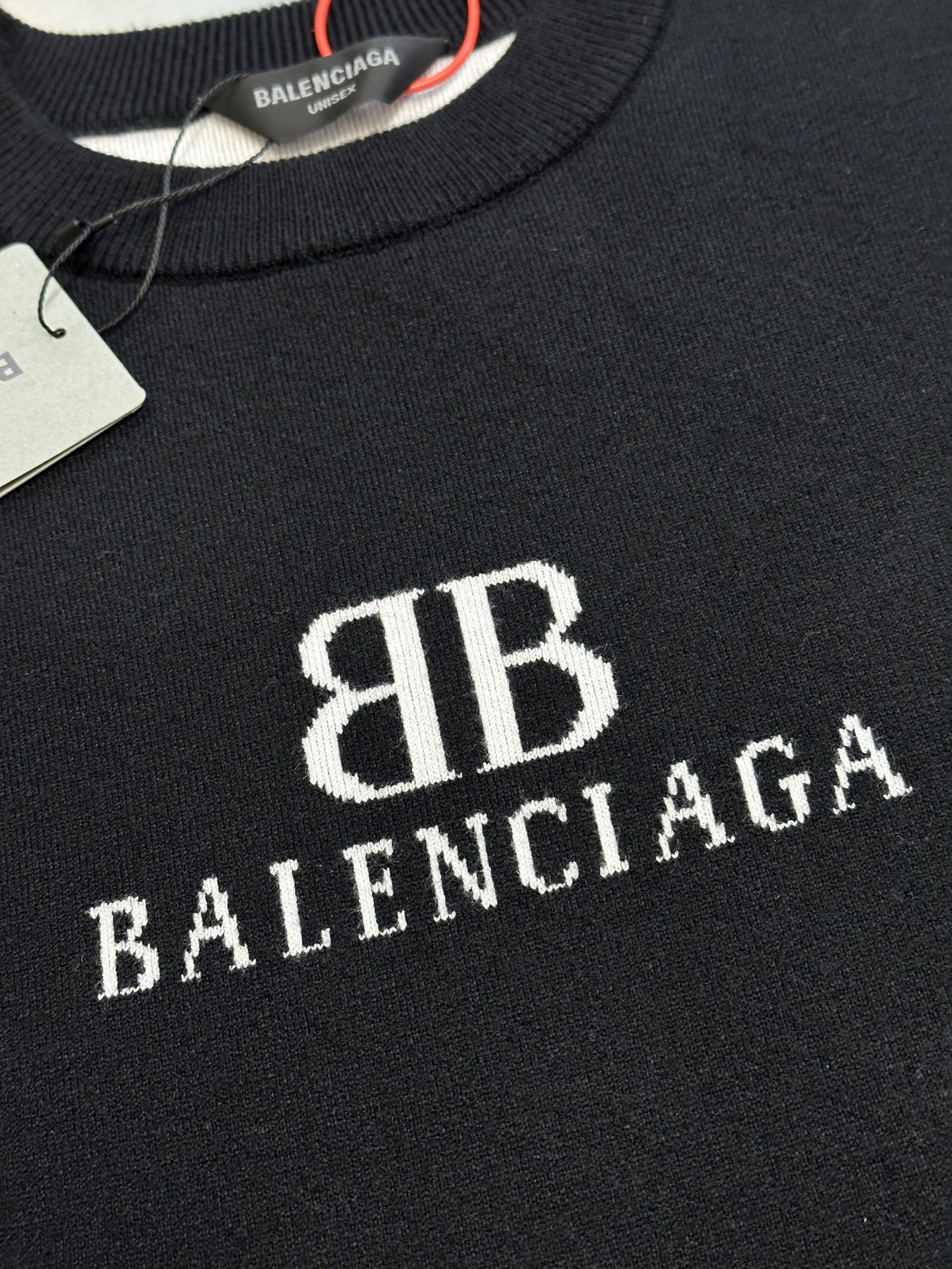 BALENCIAGA Men's Crewneck Sweater (818420T17251070）