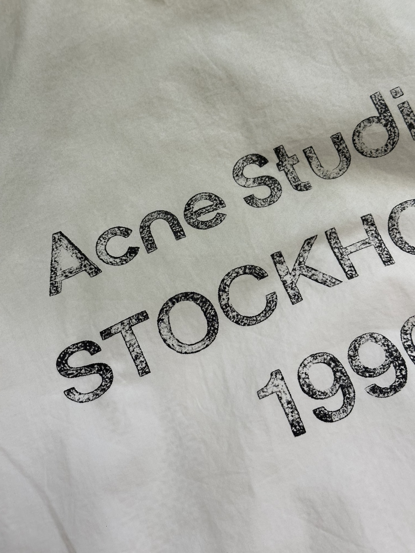 Acne Studios Logo zip-up jacket (B90791-900）