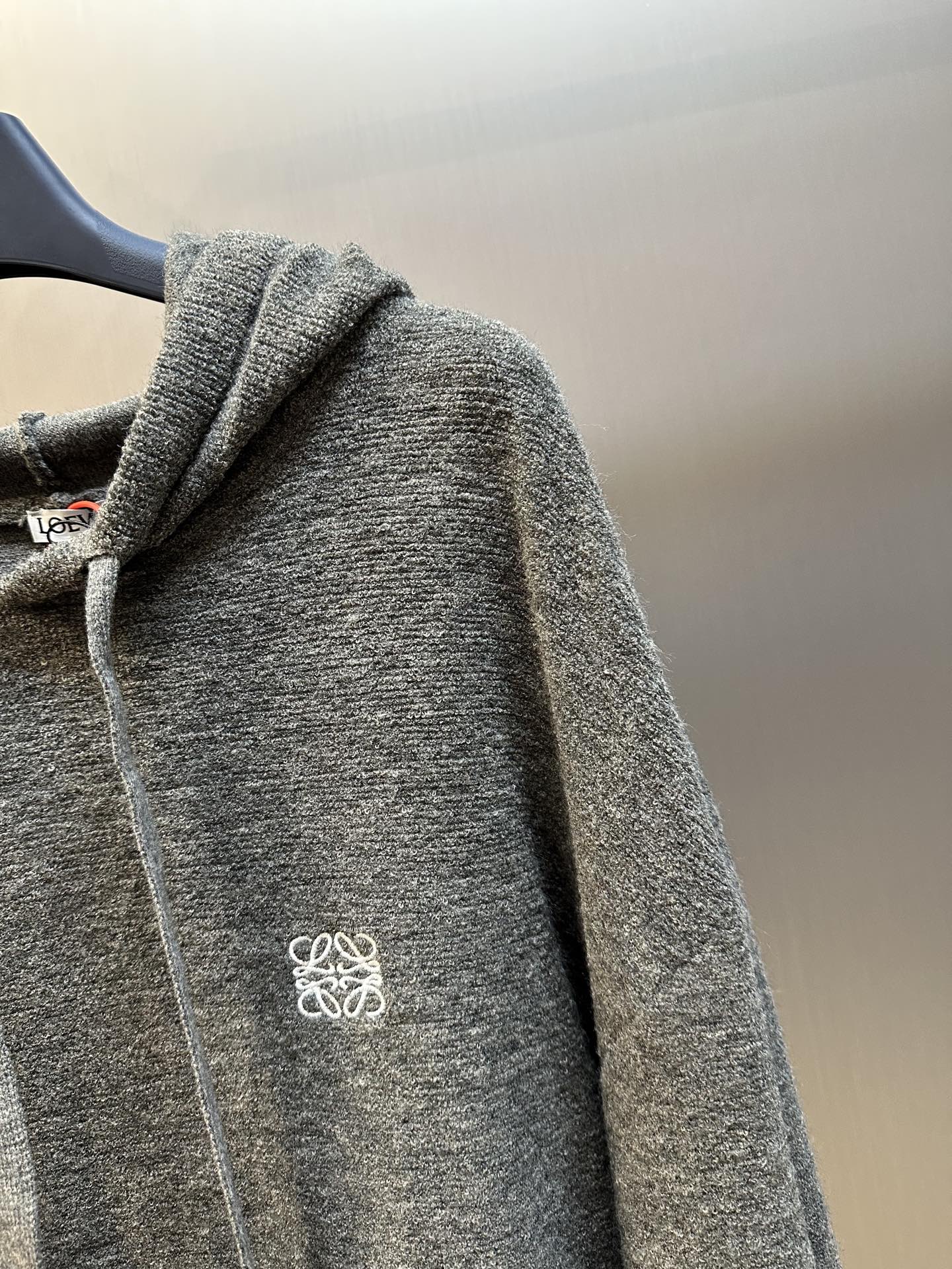 Loewe wool hooded sweatshirt (H526Y14KKA-1120）