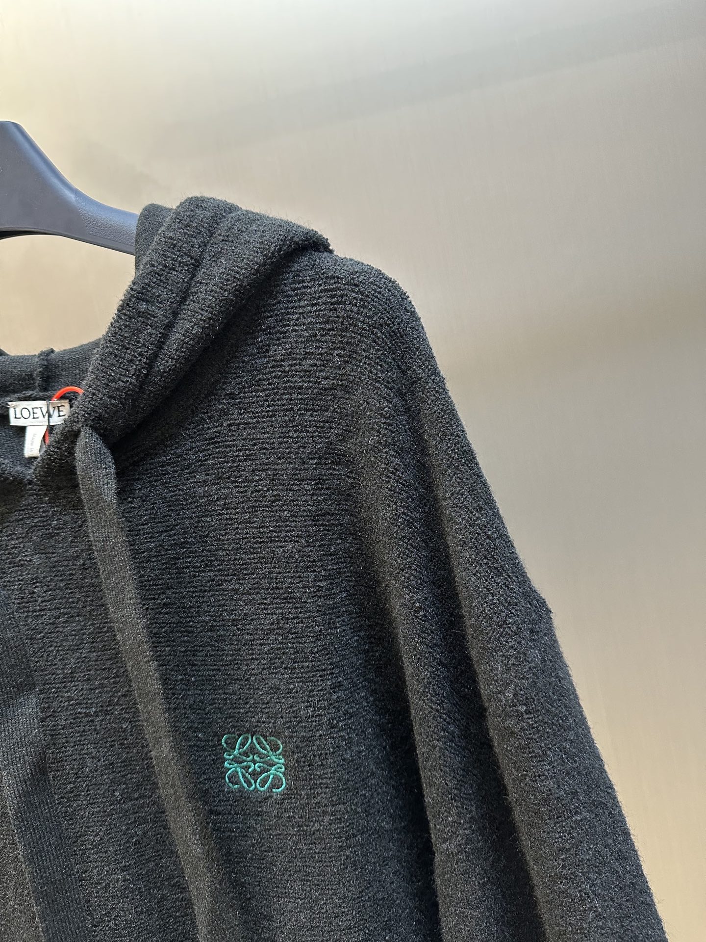 Loewe wool hooded sweatshirt (H526Y14KKA-1120）