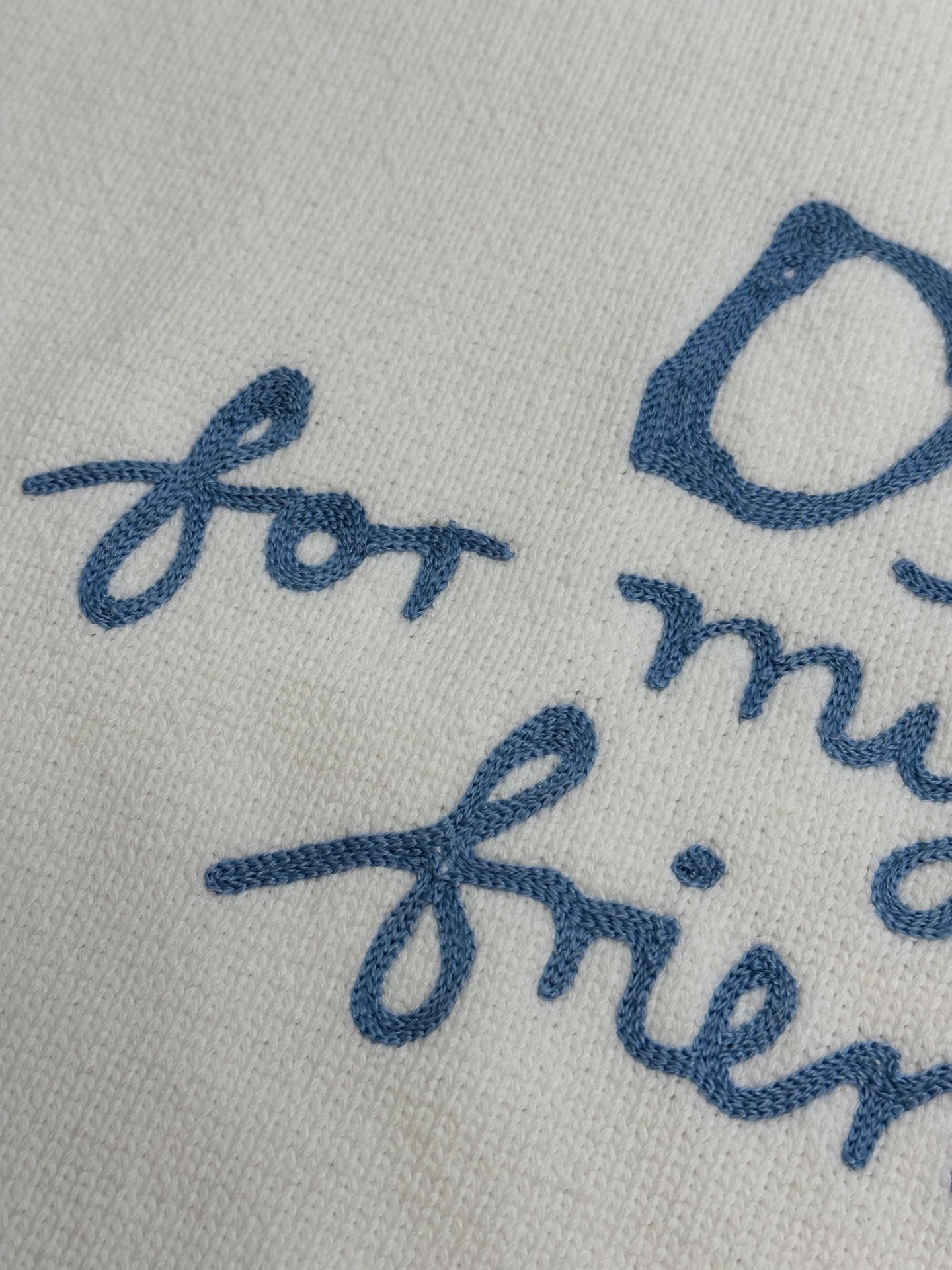 DIOR Logo Intarsia Crewneck Knit Sweater（583M618A3003-C570）