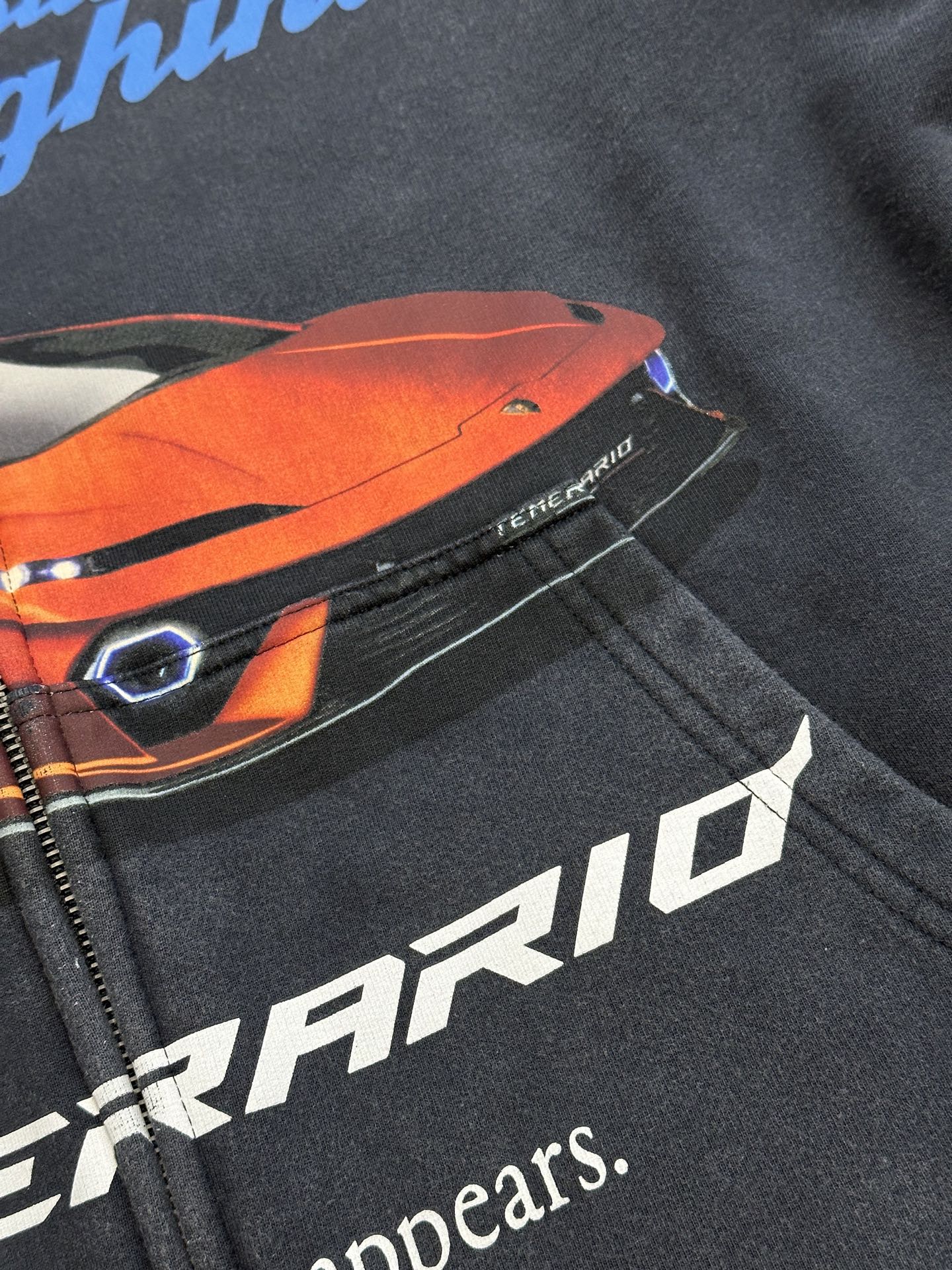 BALENCIAGA x Automobili Lamborghini Hoodie (833399TSVT91041）