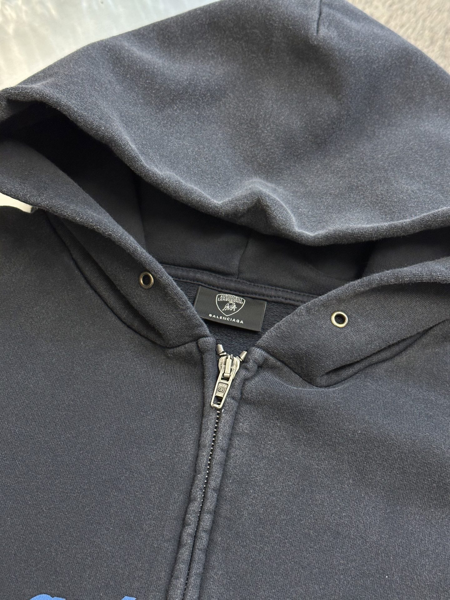 BALENCIAGA x Automobili Lamborghini Hoodie (833399TSVT91041）